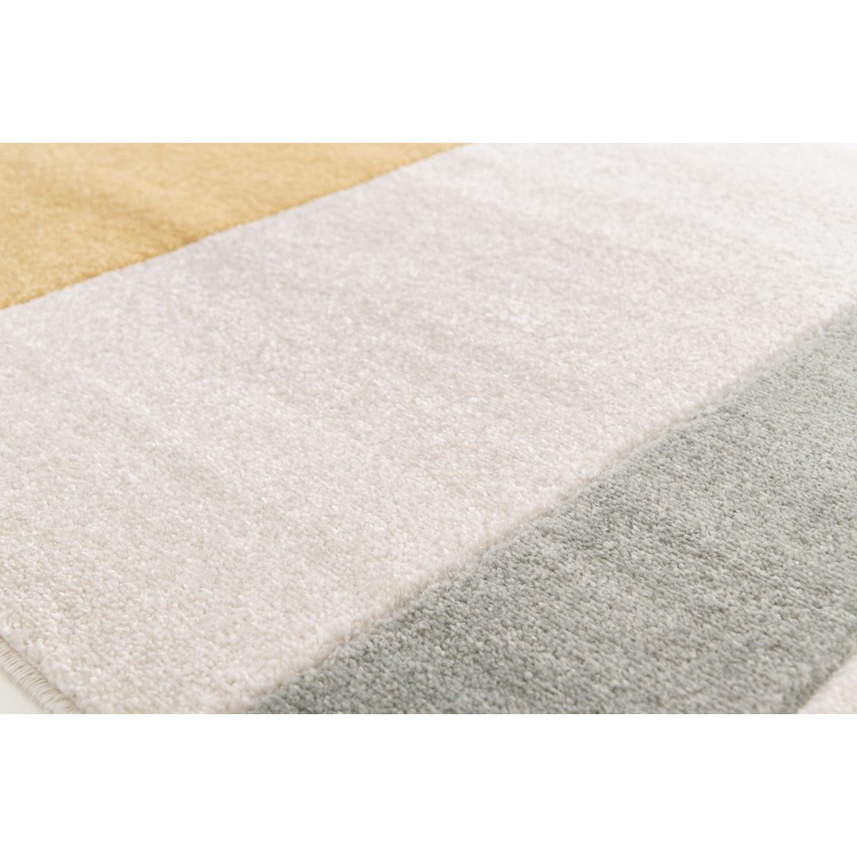 Tapis poils courts style , ROBIN beige, BOBOCHIC