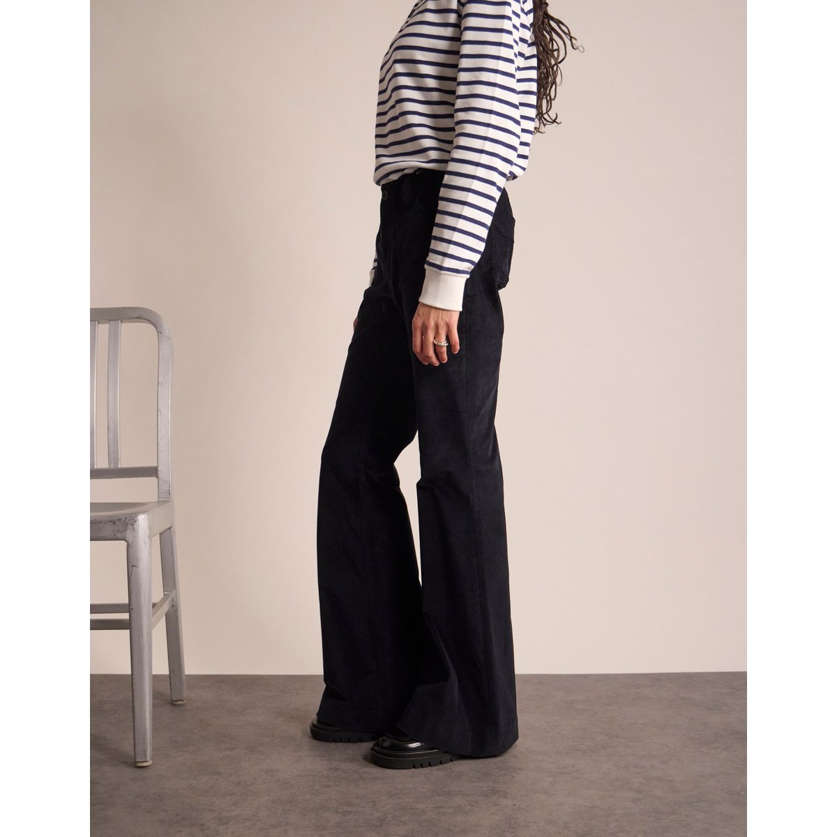 Pantalon Charlyse noir, INES DE LA FRESSANGE PARIS