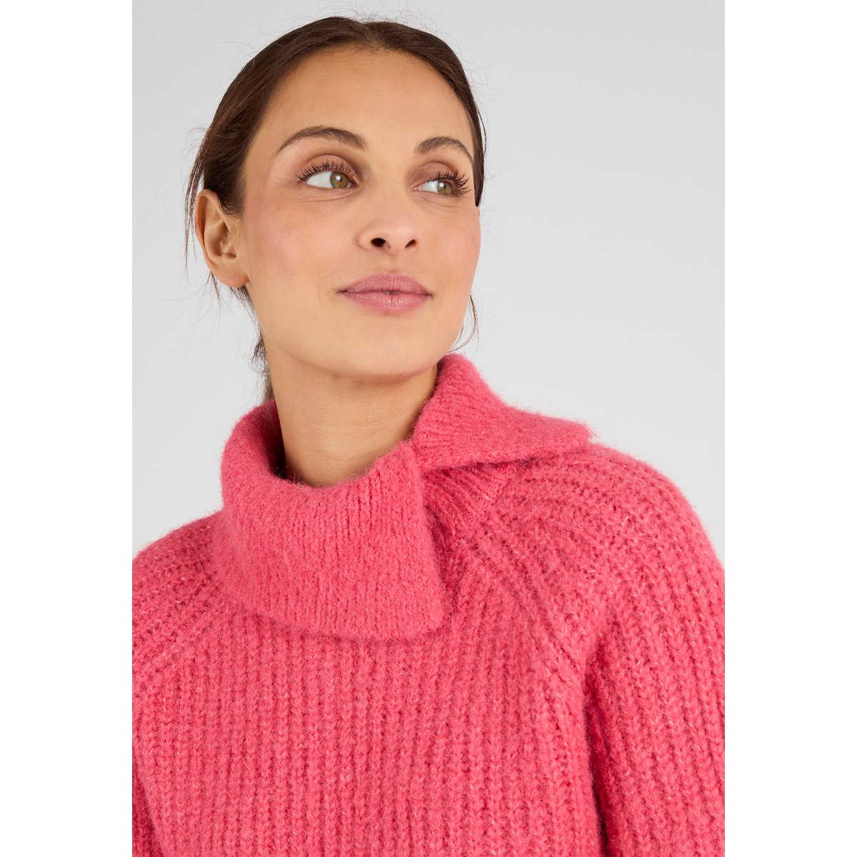 Pull fils poilus Thermolactyl rouge, DAMART