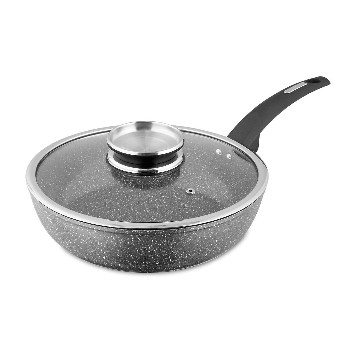 28cm Cerastone Forged Multi-Pan with grey, TOWER