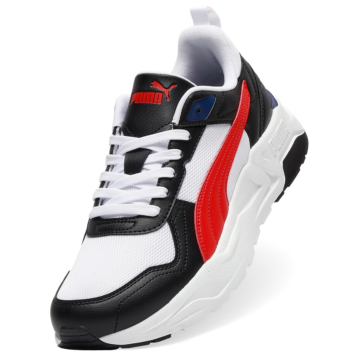 Sneakers Trinity 2 LT wit/zwart/rood, PUMA