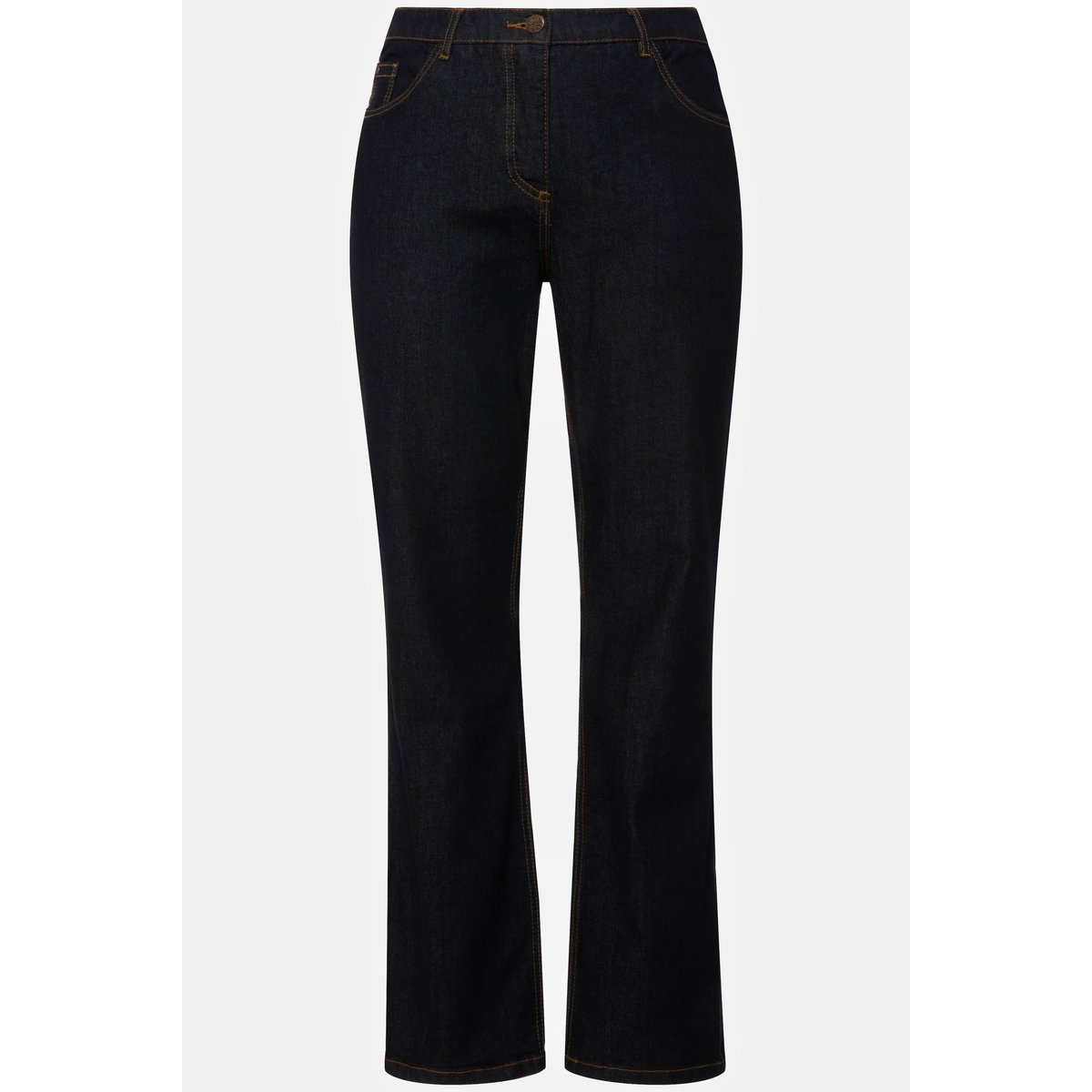Jean Mandy coupe droite 5 poches jean bleu foncé, ULLA POPKEN