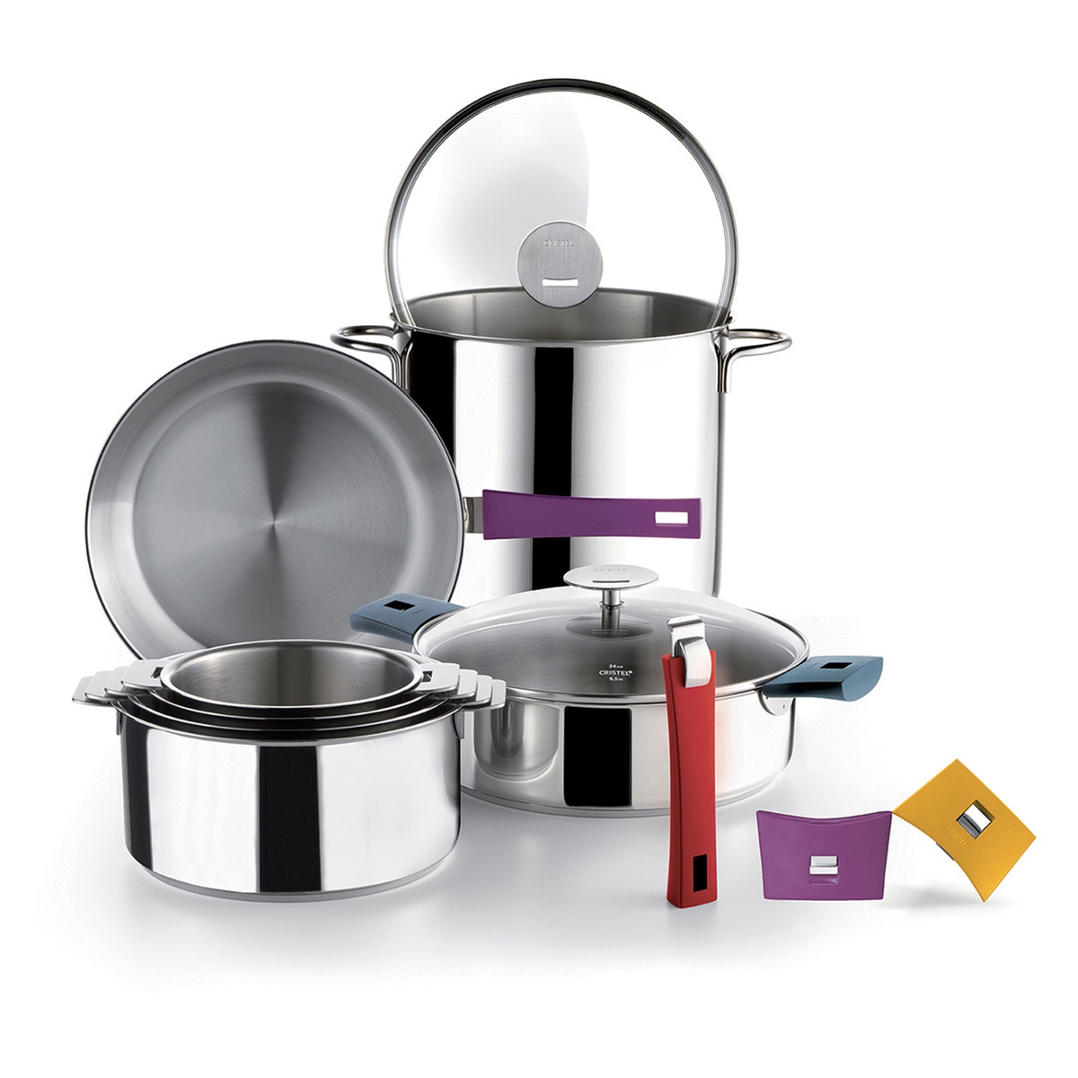 Marmite Mutine Amovible inox, CRISTEL