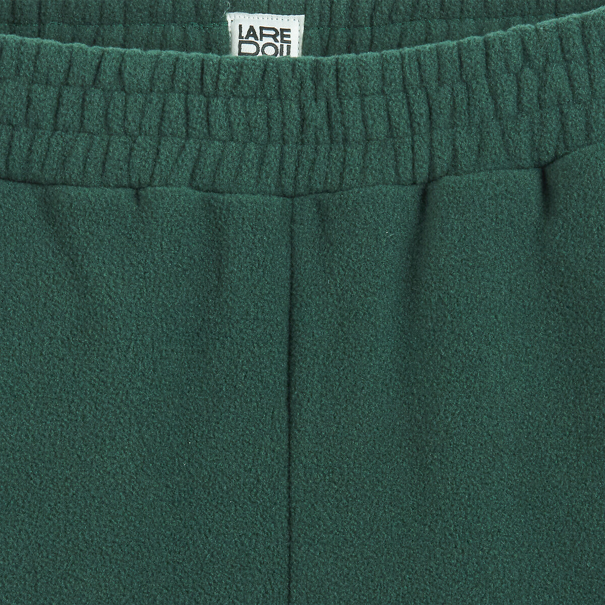 Pantalon de jogging en polaire vert, LA REDOUTE COLLECTIONS