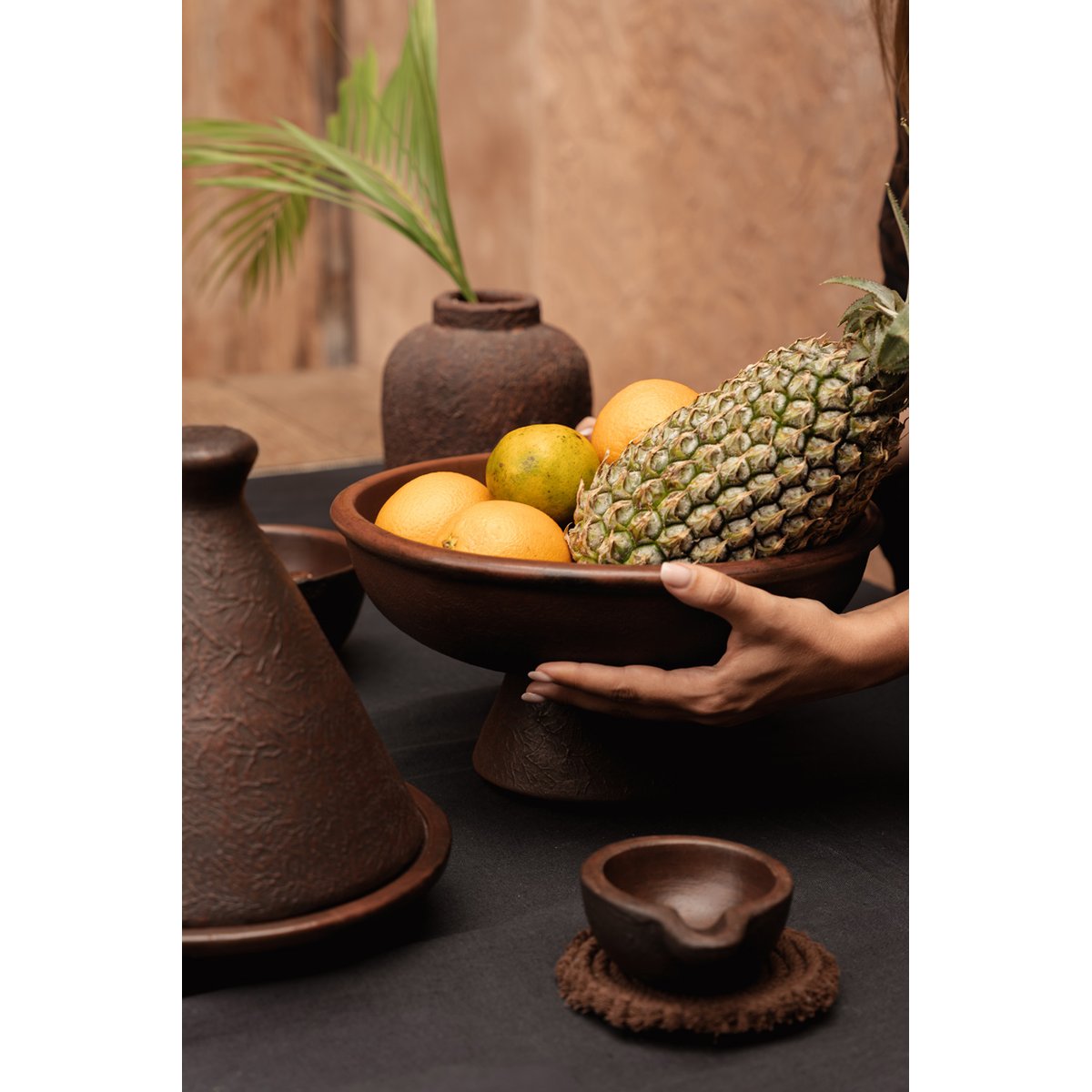 Tajine ETHNIC orange, BAZAR BIZAR