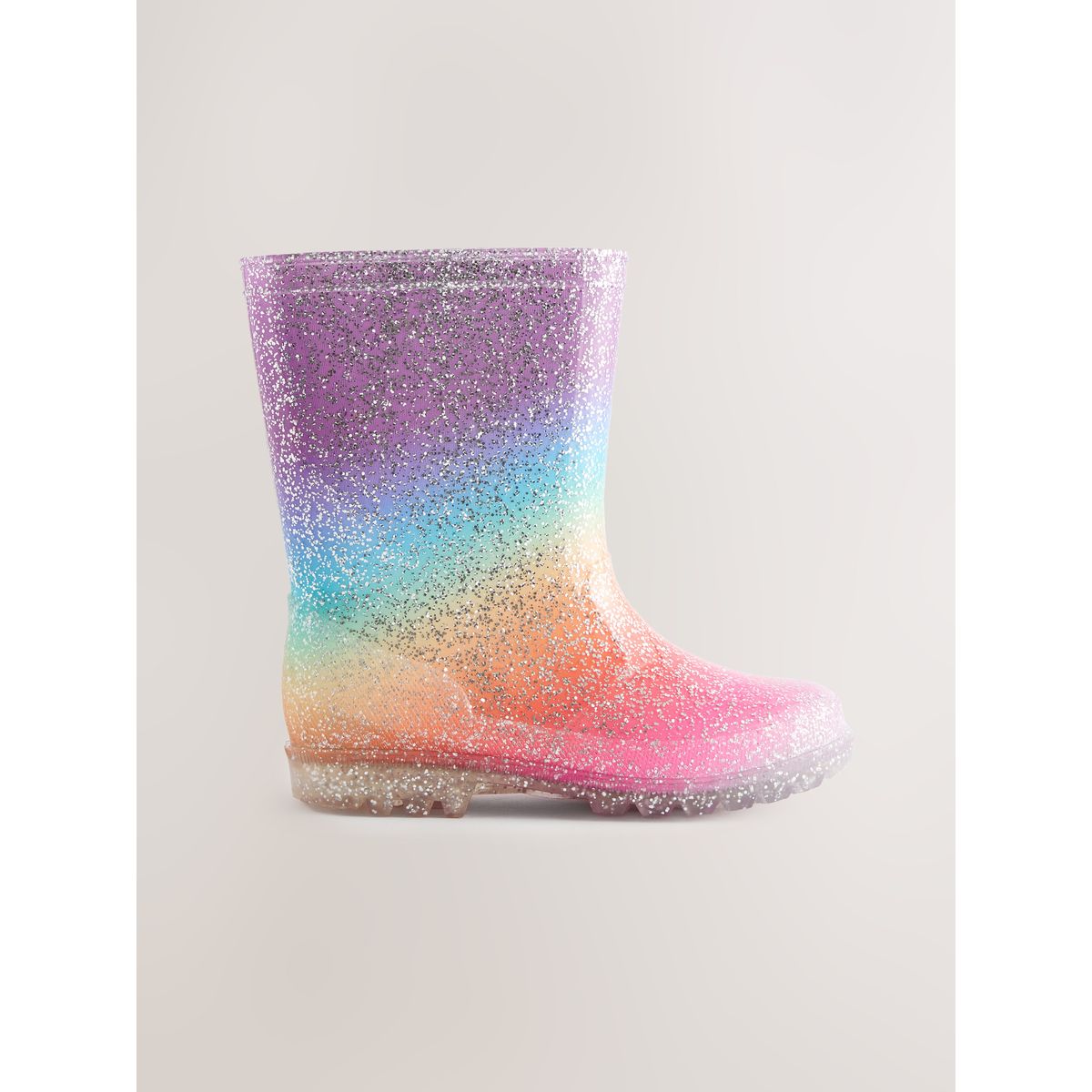 Bottes en caoutchouc paillettes arc-en-ciel, NEXT
