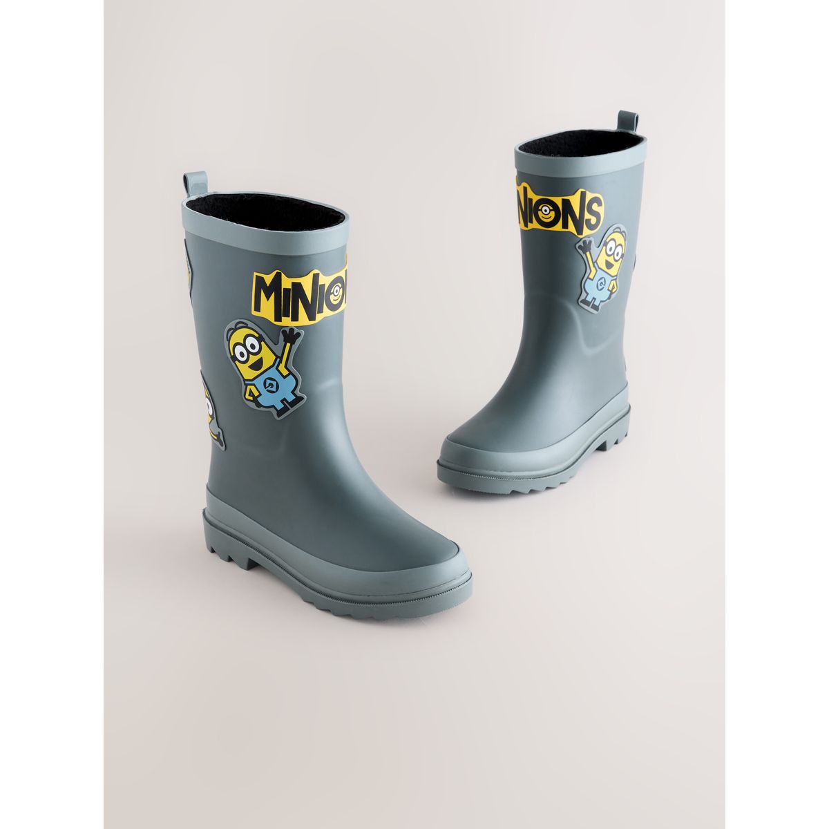 Bottes en caoutchouc minions gris, NEXT