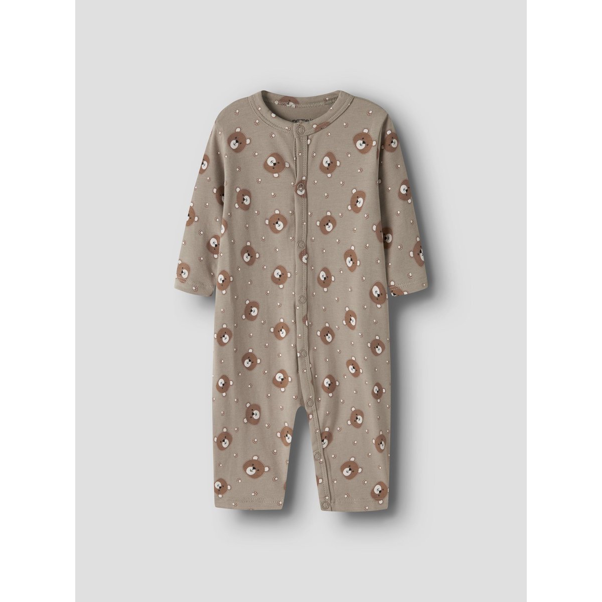 Grenouillère gris - vintage khaki, NAME IT