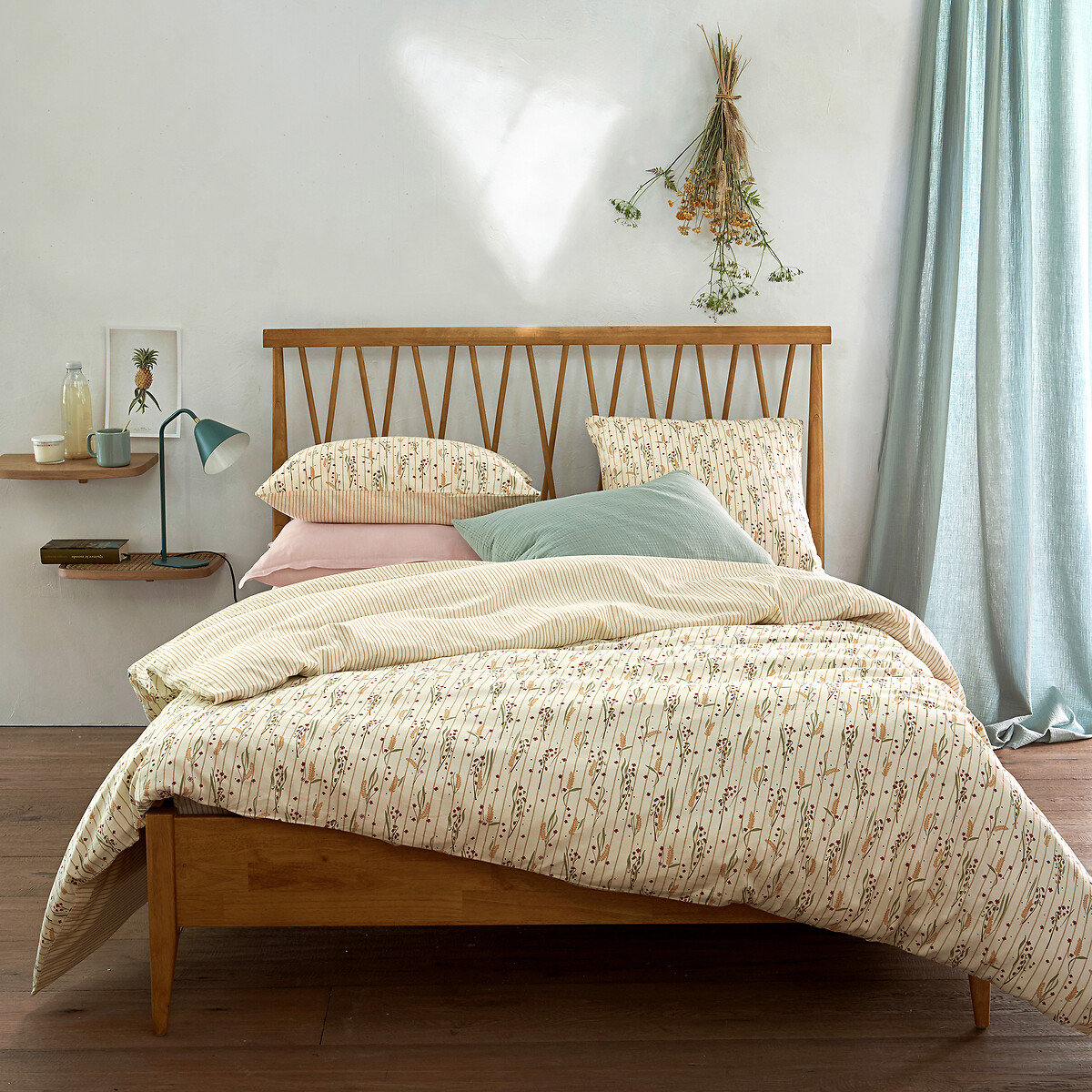 Cama + estrado, Quilda madeira, LA REDOUTE INTERIEURS