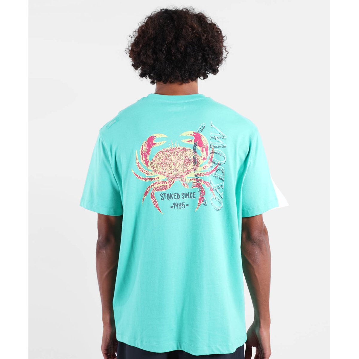 Tee-shirt manches courtes CRAB candy green, OXBOW