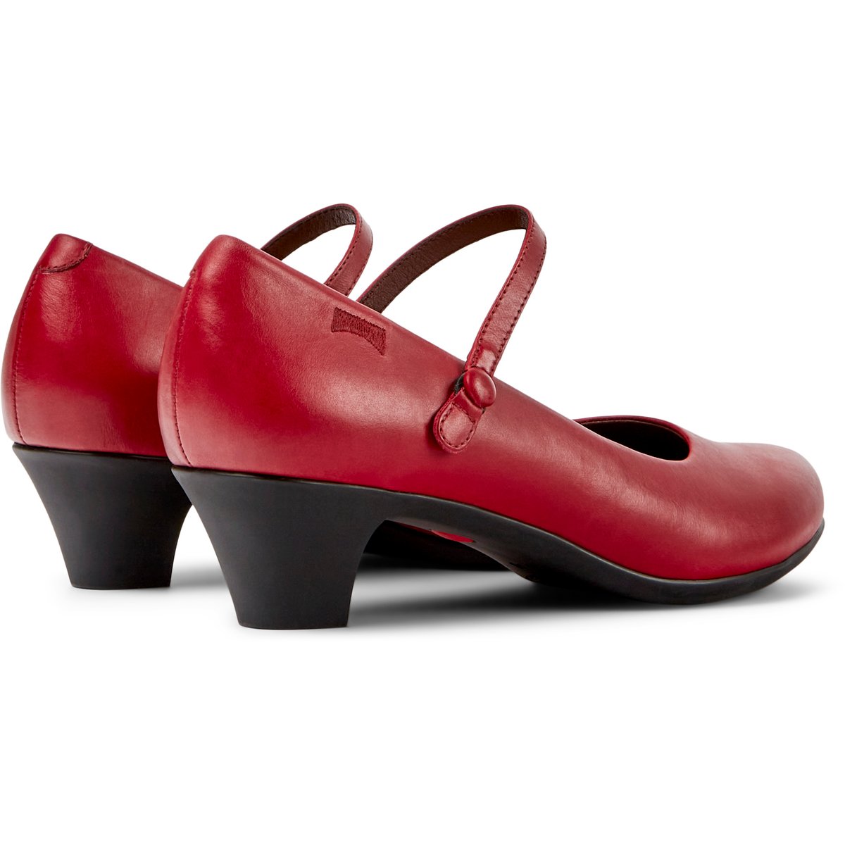Escarpins Helena Cuir rouge, CAMPER