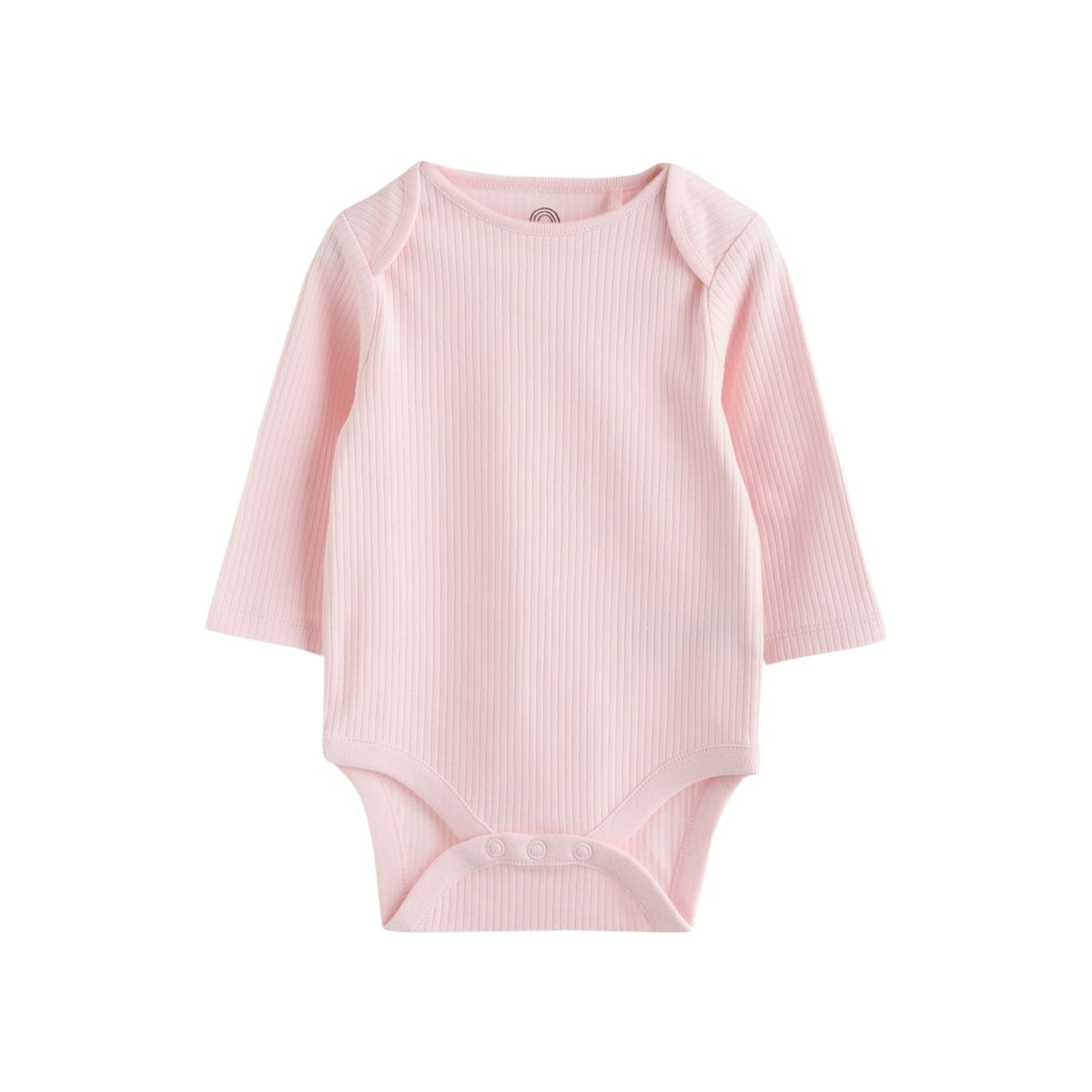 Body à manches longues bébé, lot de 5 rose/blanc, NEXT
