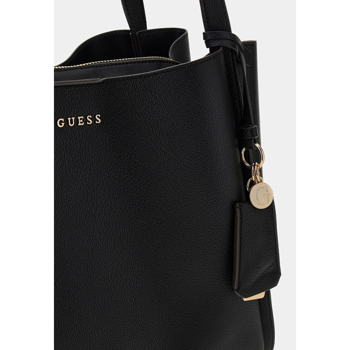 Shopper Logo Nicole noir, GUESS