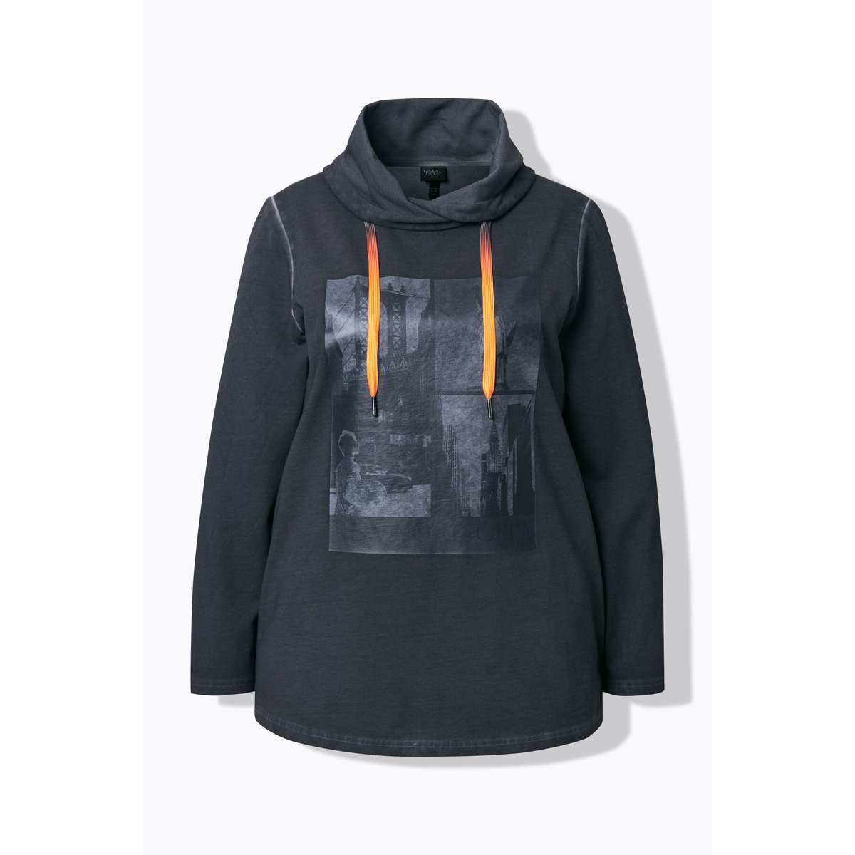 Sweat-shirt New York gris graphite, ULLA POPKEN