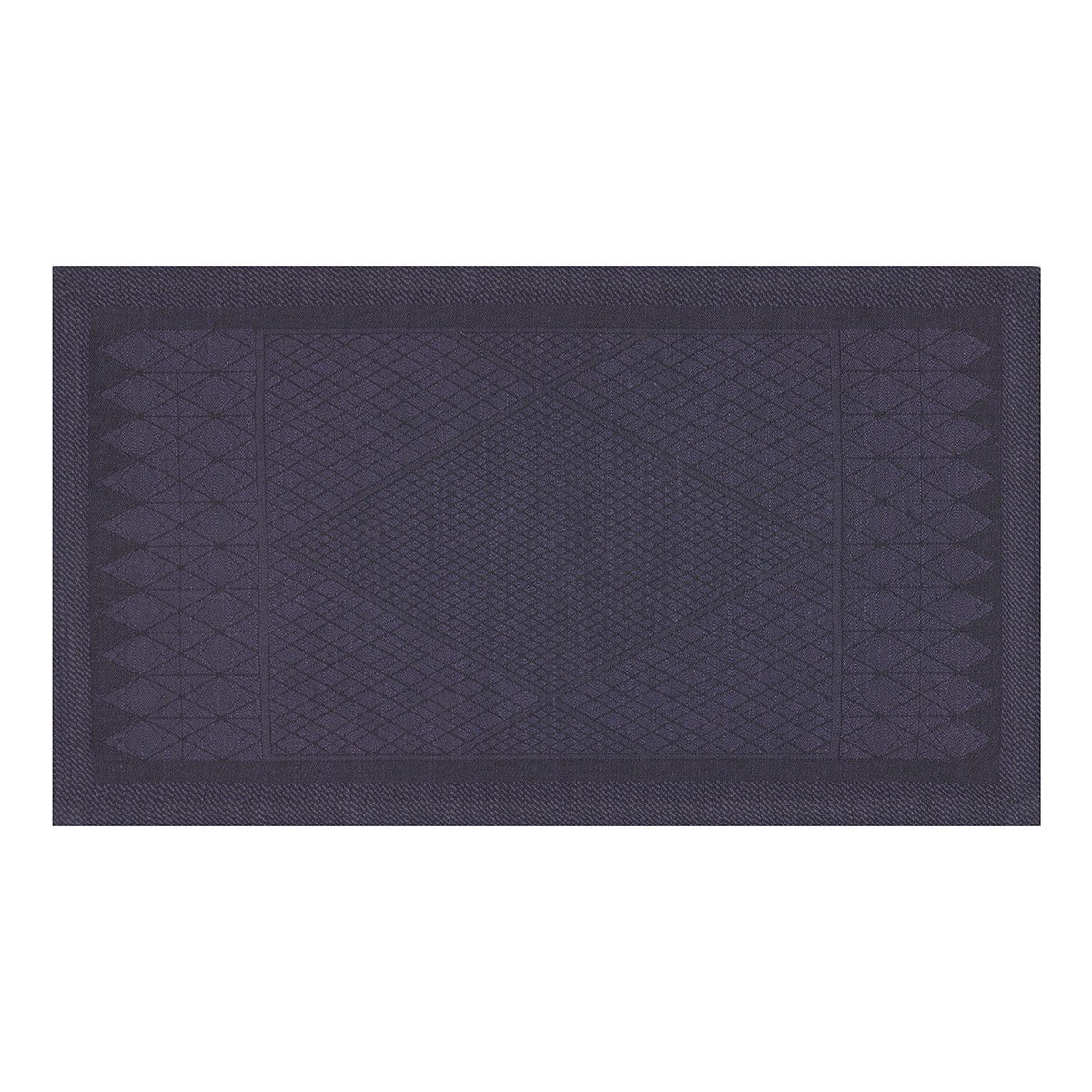 Set de table en Coton/Lin, CLUB LIGNE prusse, LE JACQUARD FRANCAIS