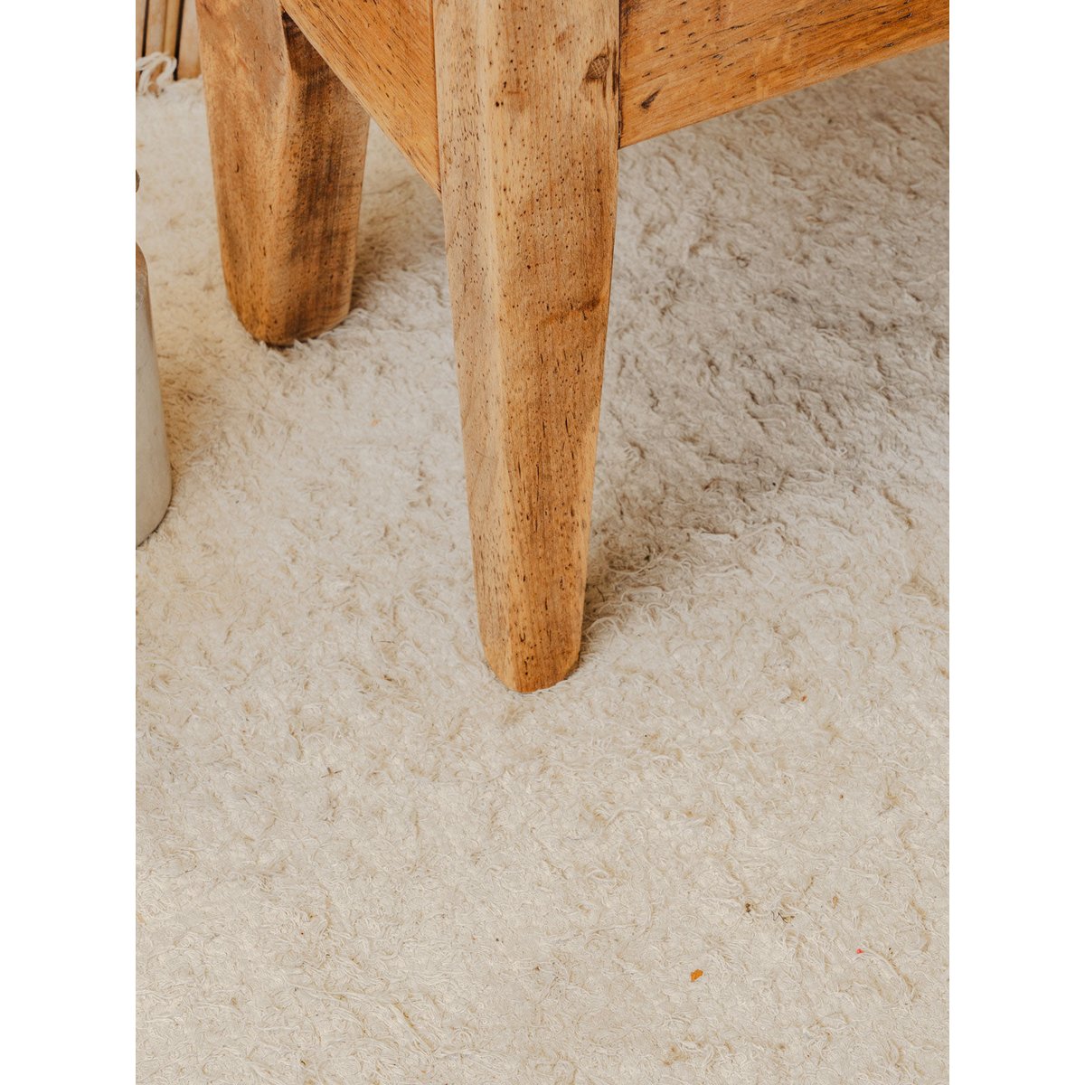 Banc en bois Antoine N°522 - Bon état bois clair, DEBONGOUT