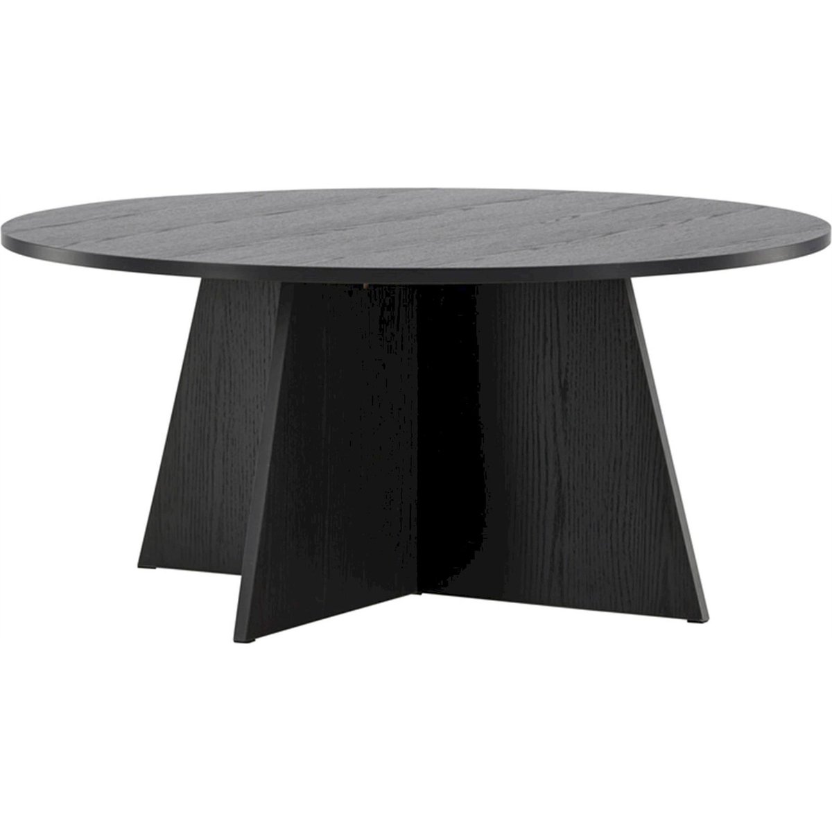 Table basse ronde, Collection QUISHLY noir, RECOLLECTION