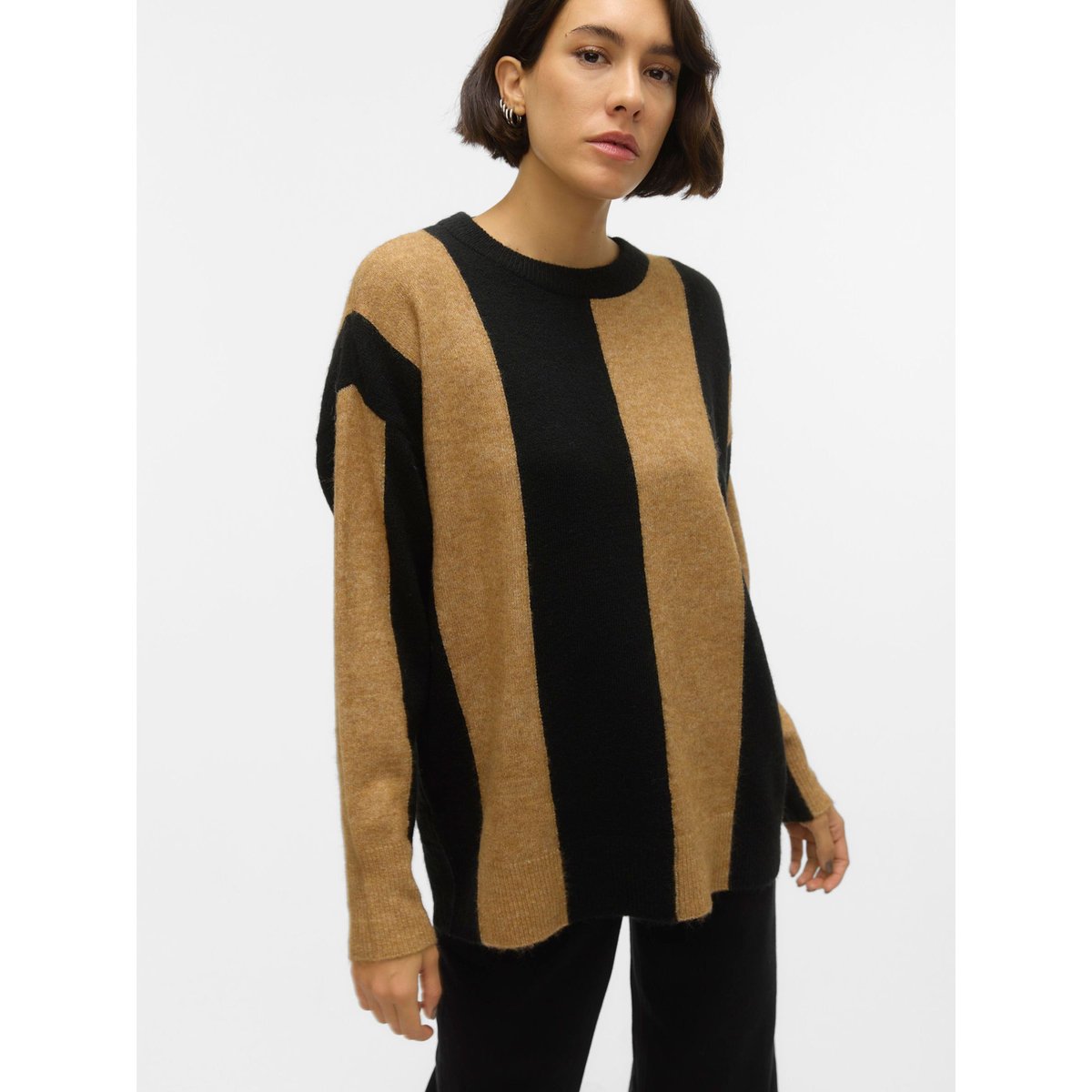 Pull En Maille noire - black, VERO MODA