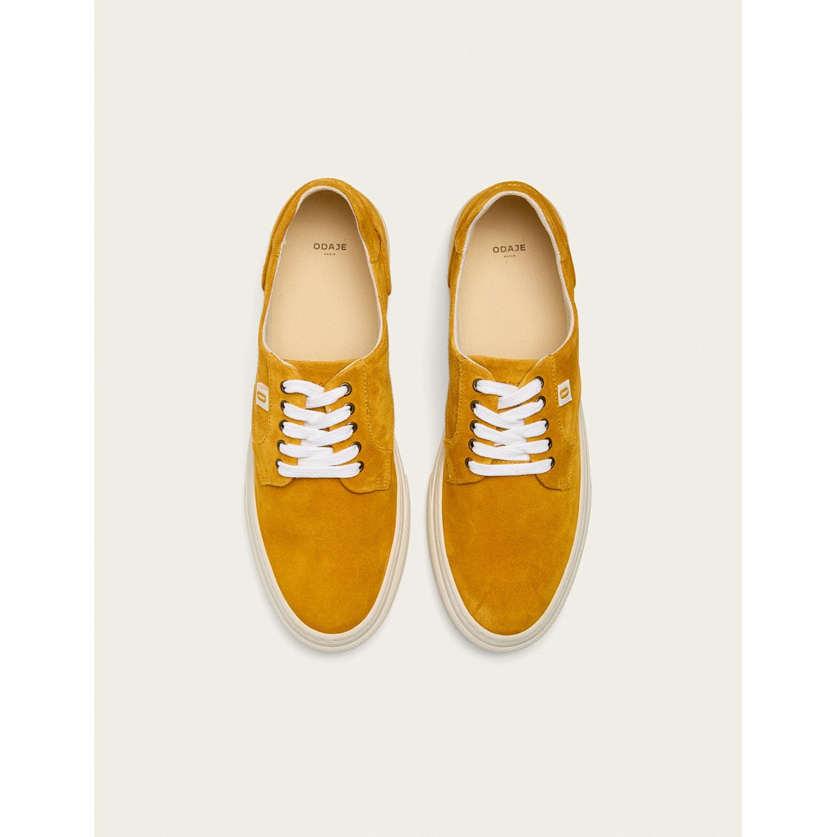 Baskets basses ALEXANDRE ocre, ODAJE