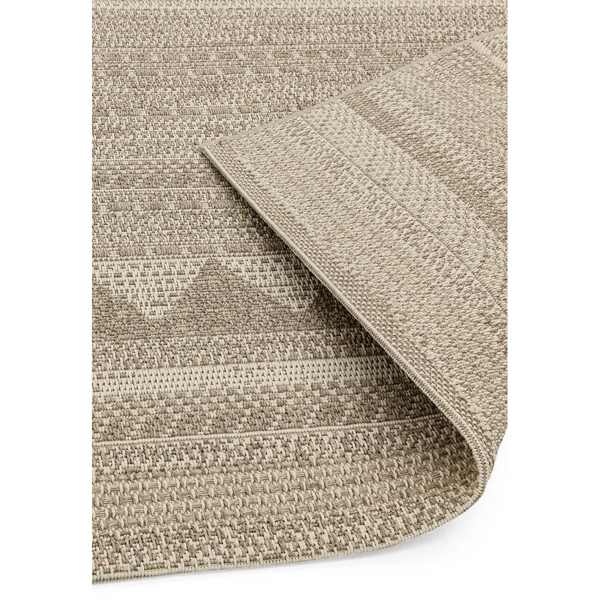 Tapis intérieur extérieur tissé plat PIAZZA beige, NOVATREND