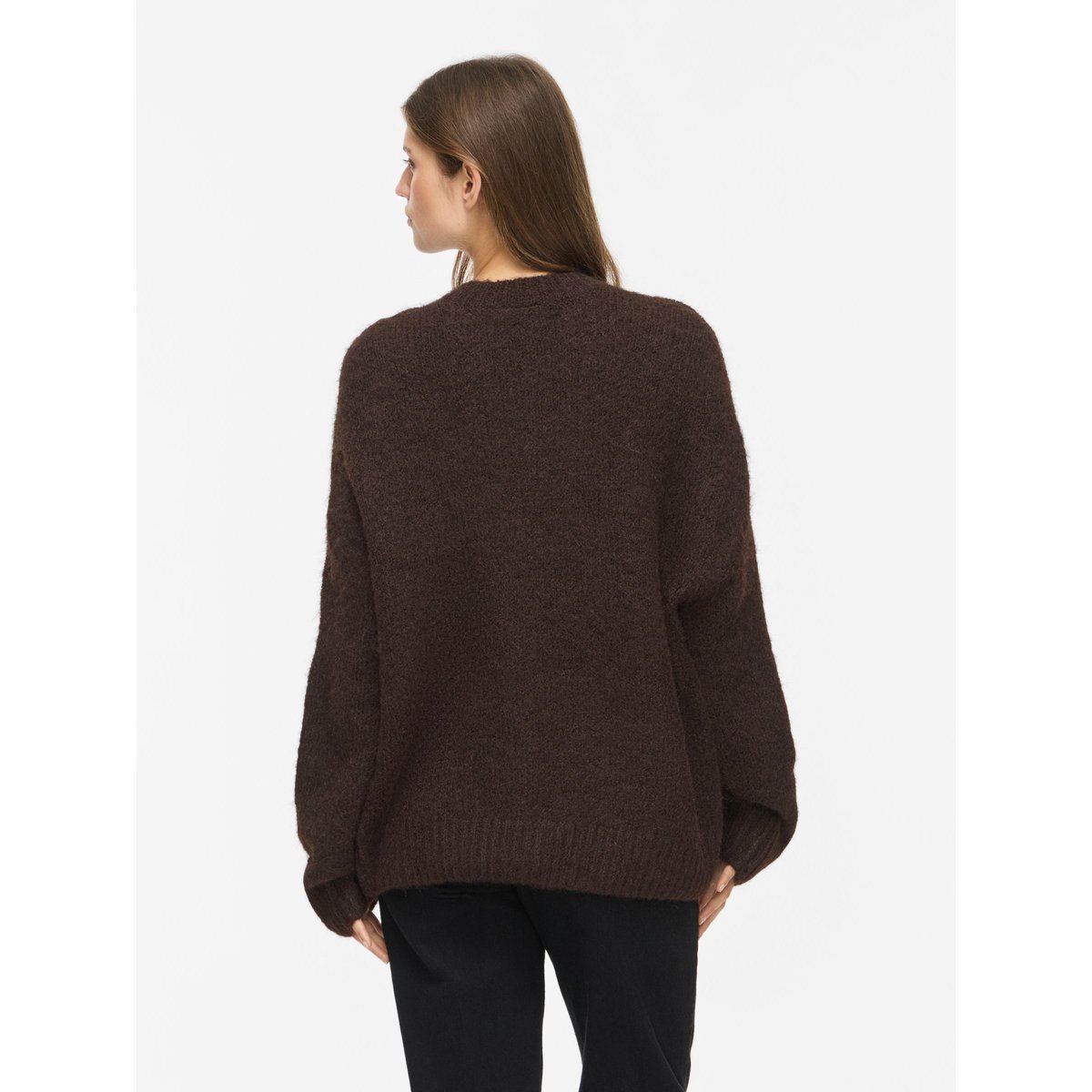 Pull En Maille marron - coffee bean1, VILA