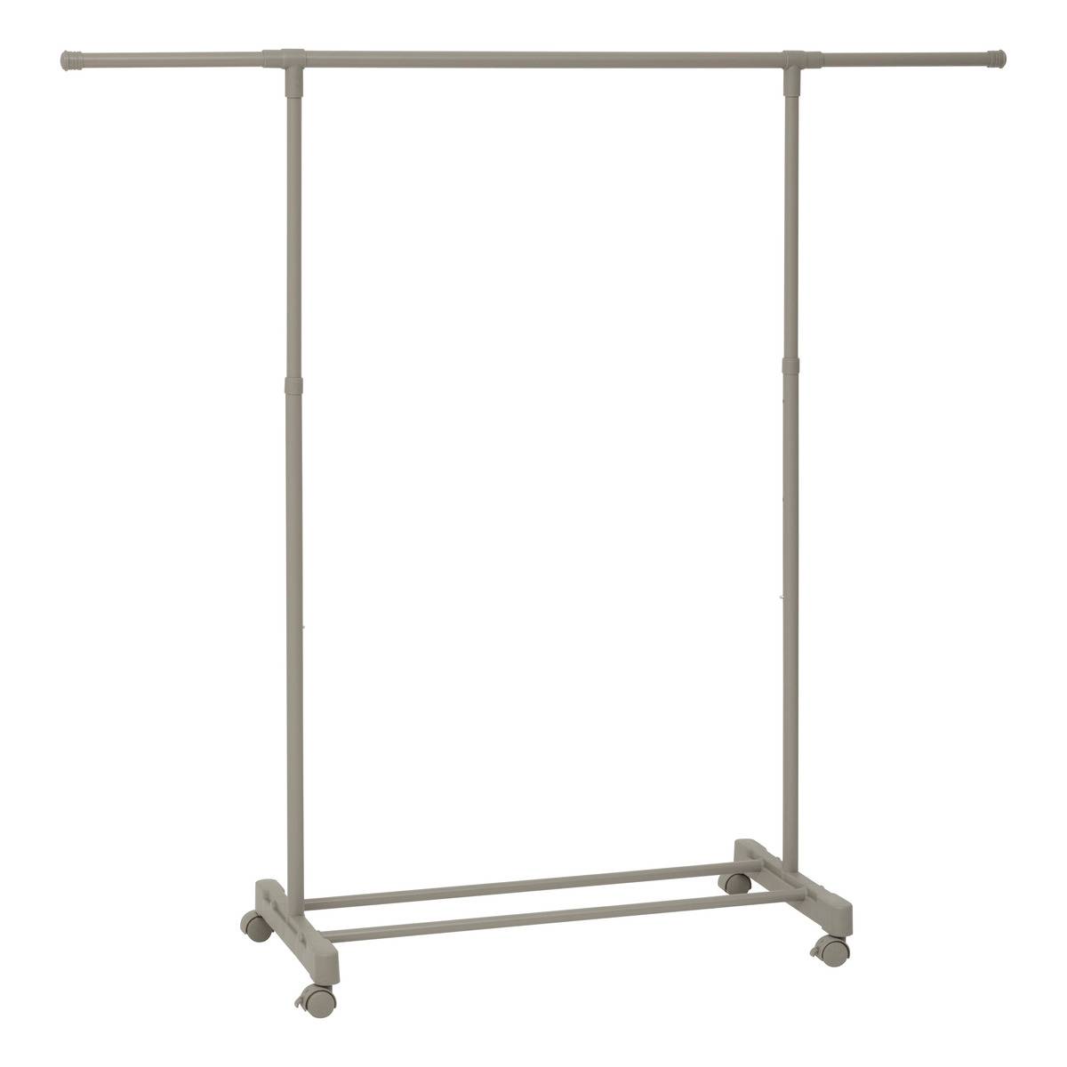 Portant à vêtements extensible avec roulettes HANGY gris, 5FIVE SIMPLY SMART