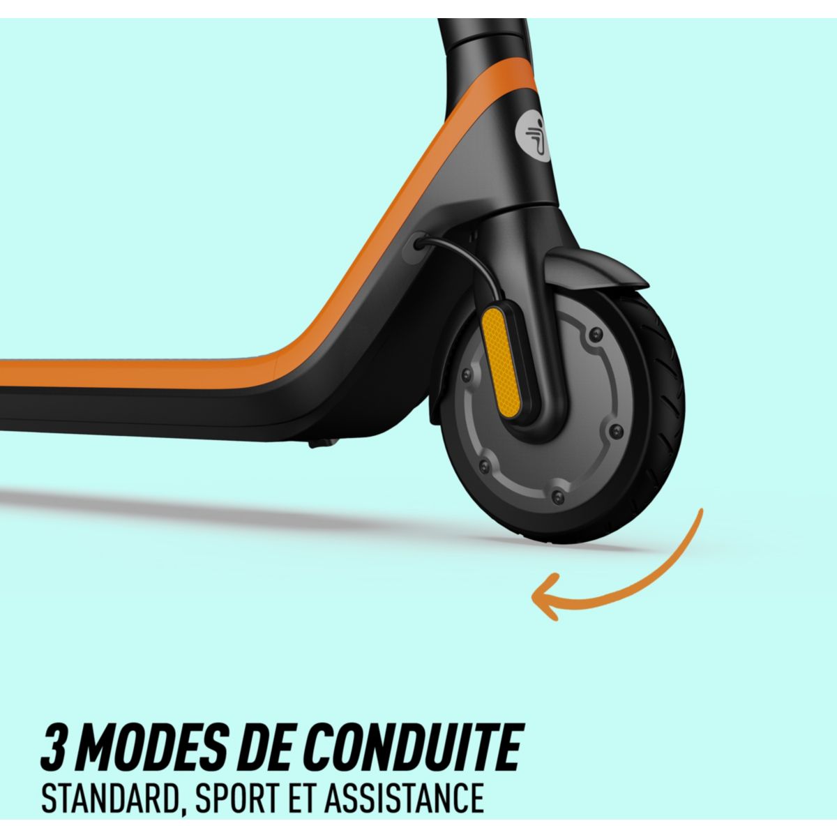 Trottinette électrique enfant C2 enfant couleur unique, NINEBOT