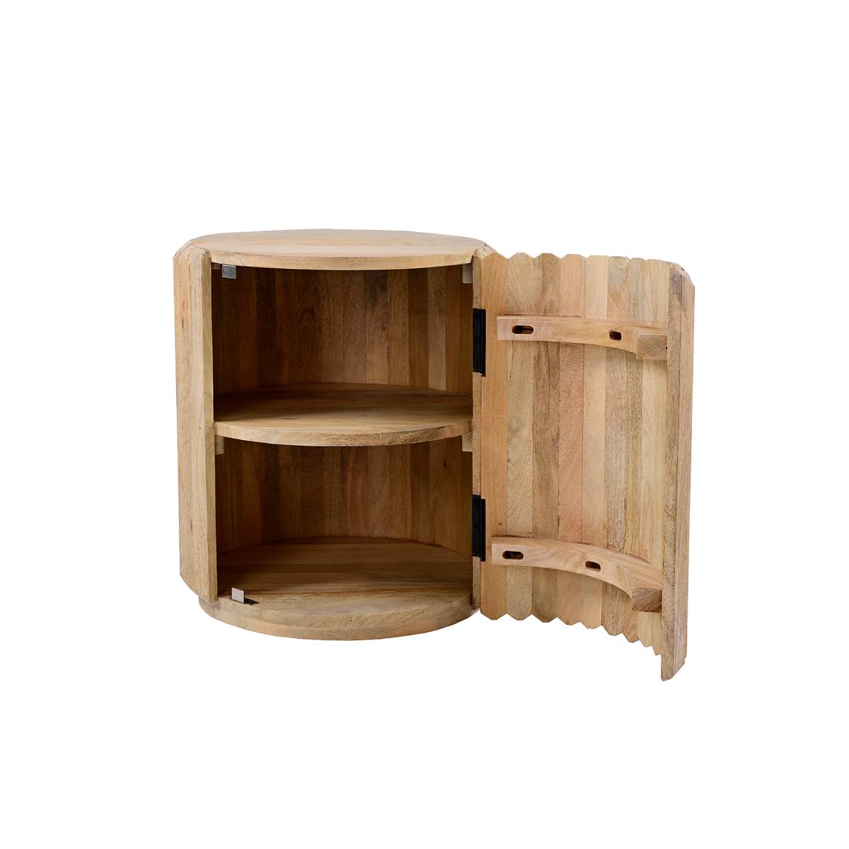 Bout de canapé en manguier ESMEA bois clair, MADE IN MEUBLES