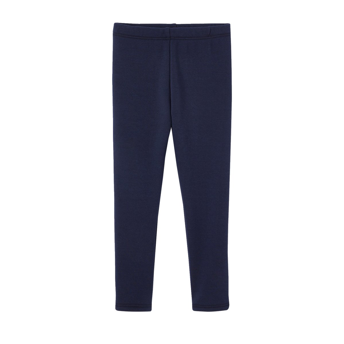 Legging doublé polaire marine, VERTBAUDET