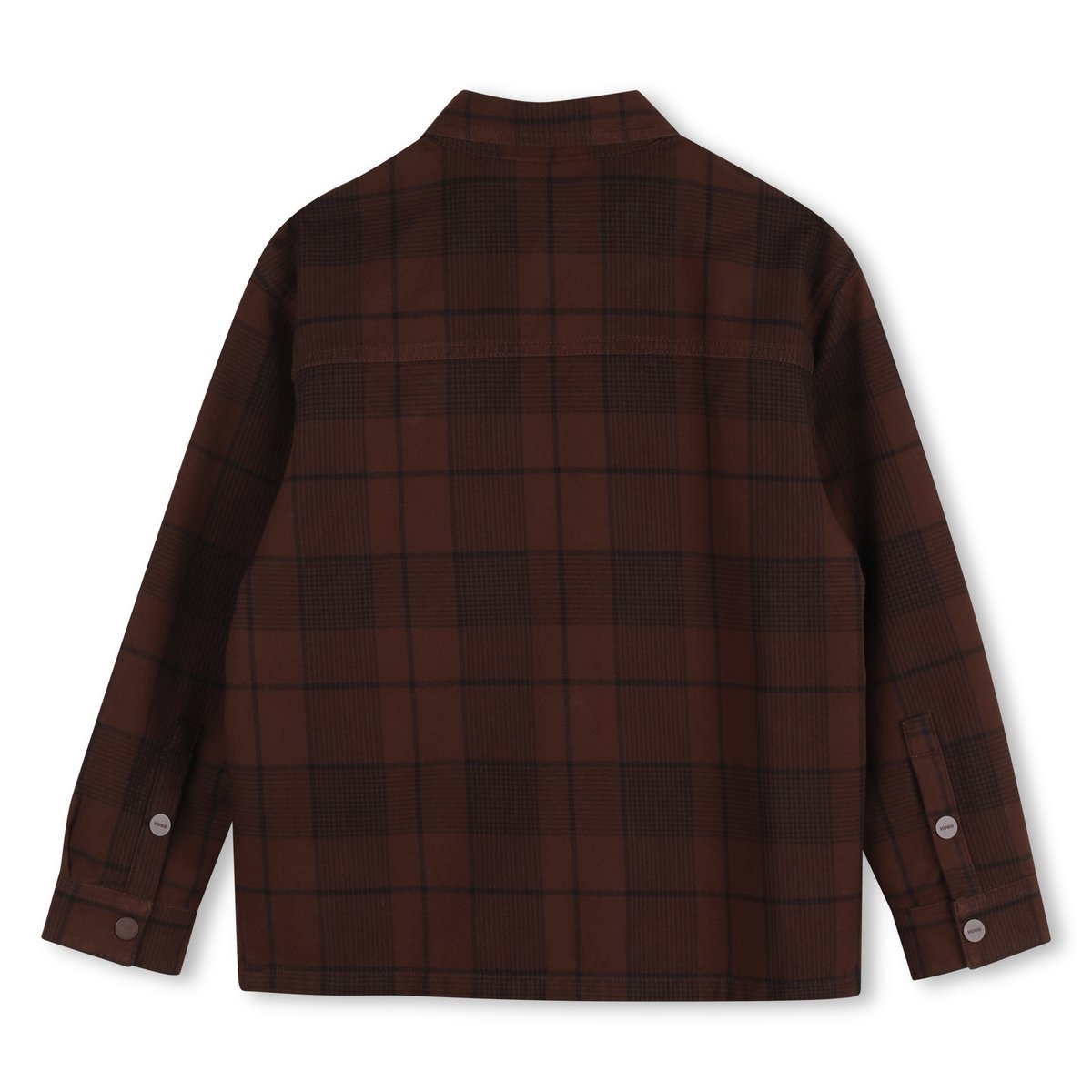 Chemise manches longues chicory coffee, HUGO KIDSWEAR