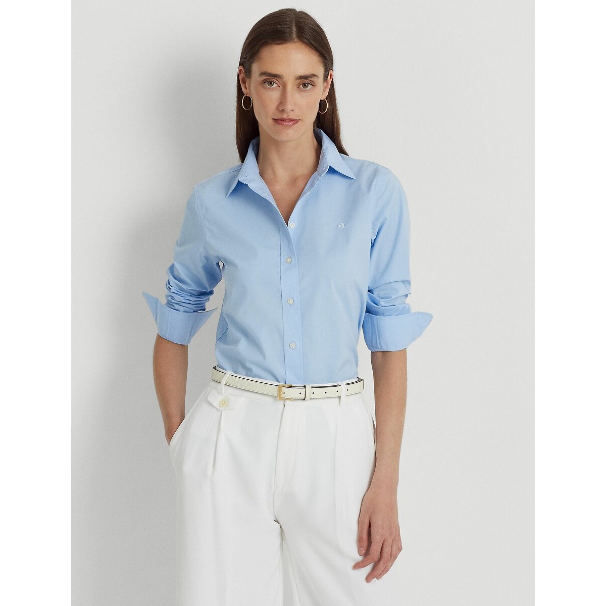 Chemise manches longues bleu, LAUREN RALPH LAUREN