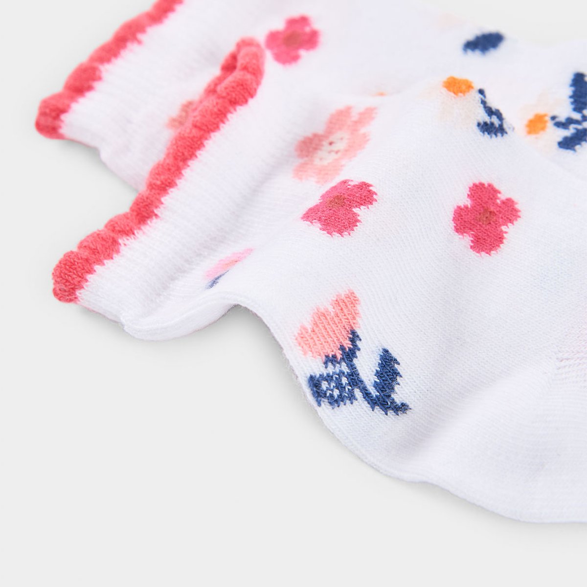 Pack de chaussettes en coton rose, BOBOLI