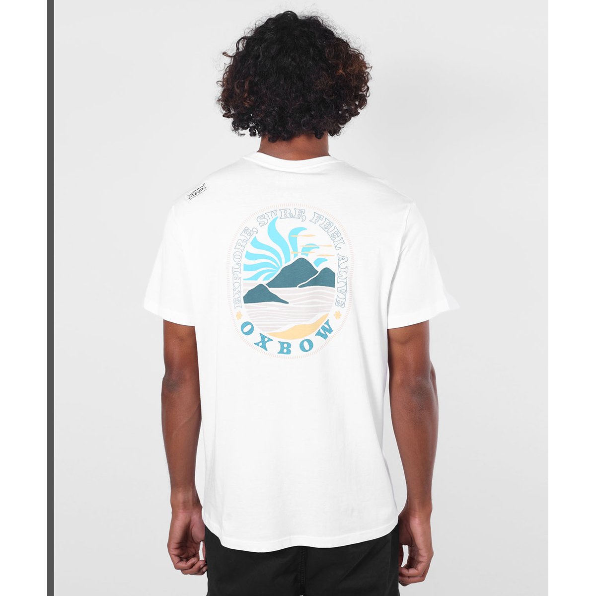 Tee-shirt manches courtes UNFADING white, OXBOW