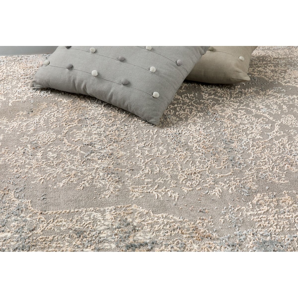 Faded Distressed Traditional Antique Style Rug grey, SO'HOME