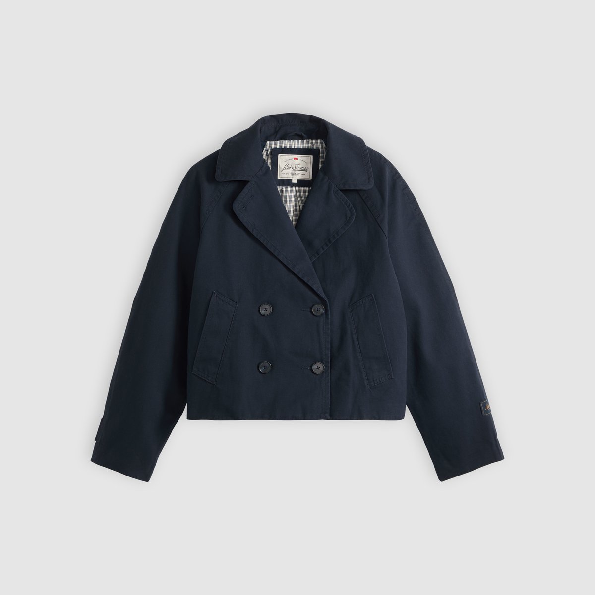Veste Swing Trench Crop Bree bleu - nightwatch blue, LEVI'S