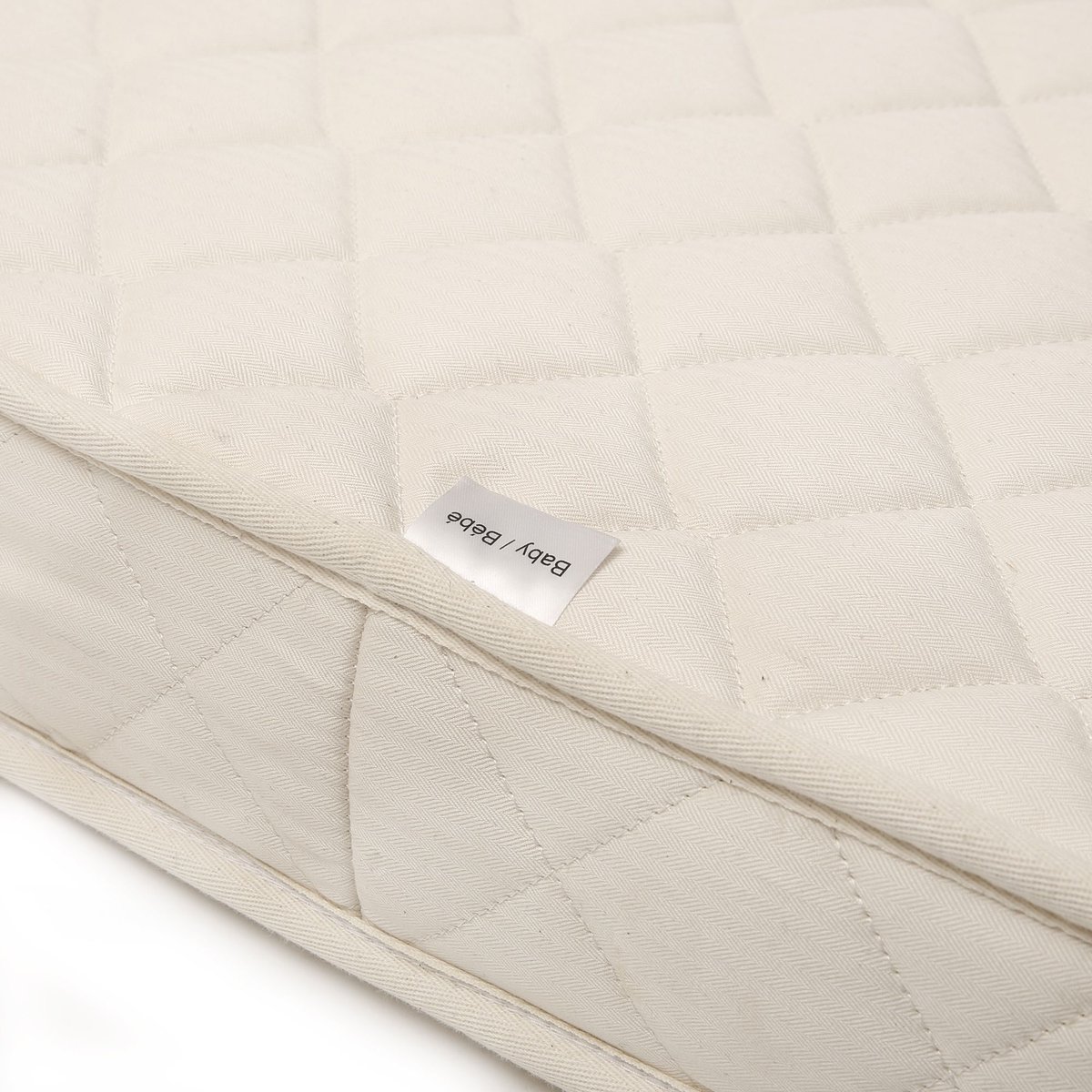Pack lit bébé Kimi + matelas + alèse + drap vert, CHARLIE CRANE