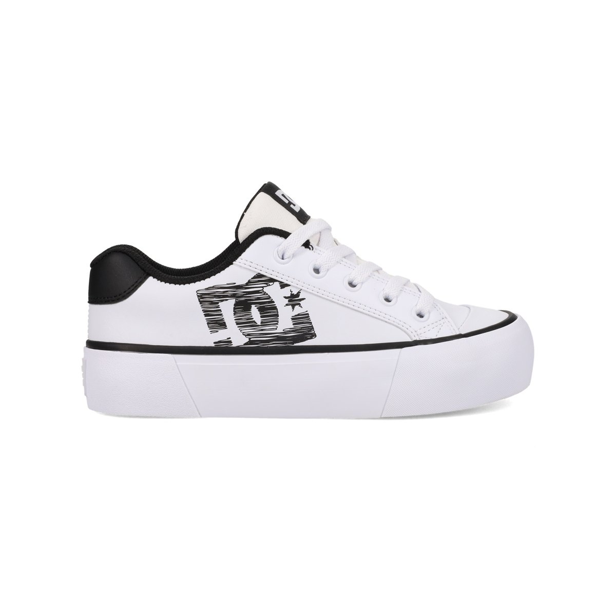 DC Shoes Footwear|Shoes Femme ADJS300310 blanc white/black, DC SHOES