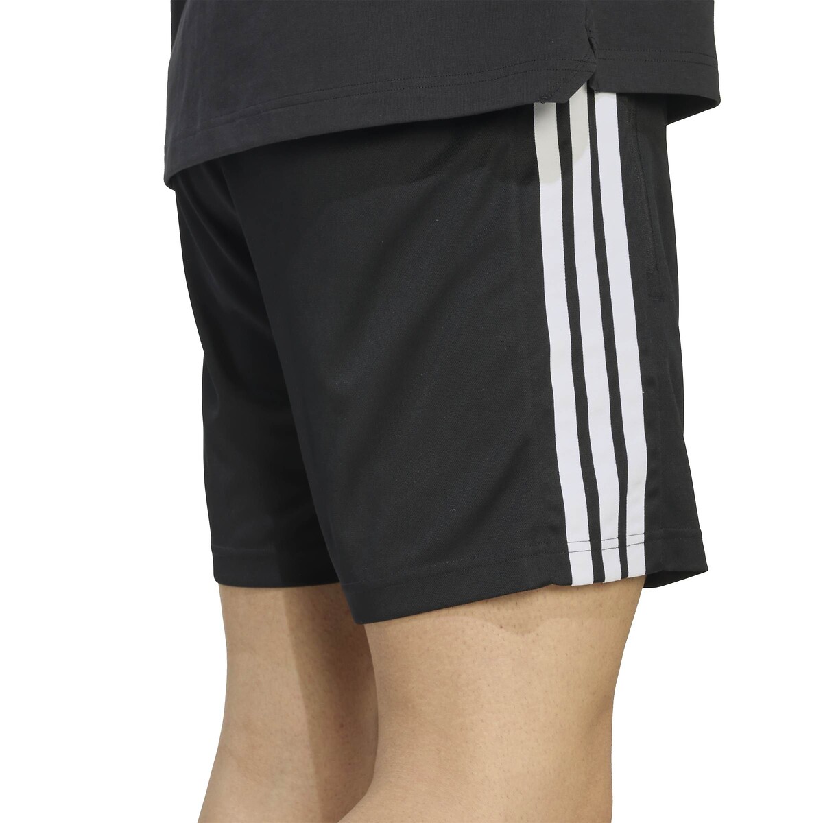 Short piqué 3 bandes, WORKOUT ESSENTIALS noir, adidas Performance