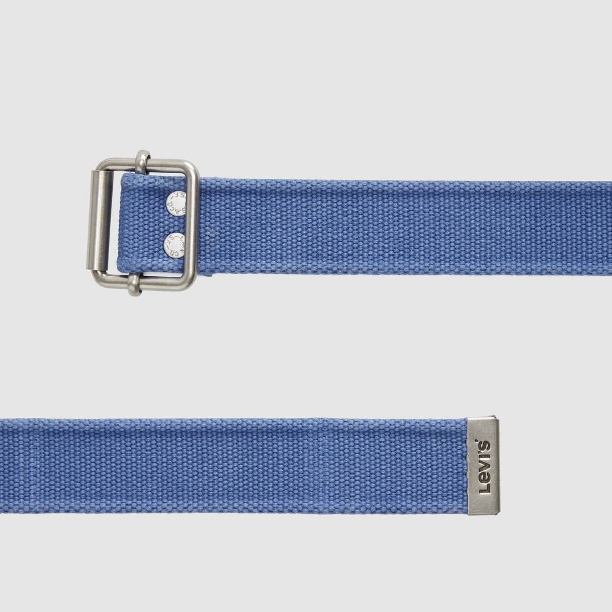 Ceinture en sangle délavée bleu - indigo, LEVI'S