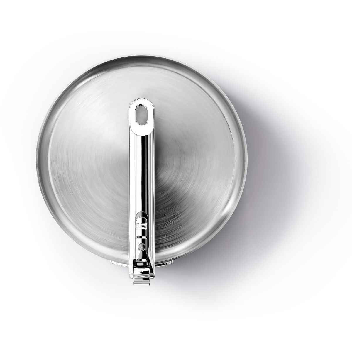 Poêle Space 24cm avec poignée retractable inox argenté, JOSEPH JOSEPH