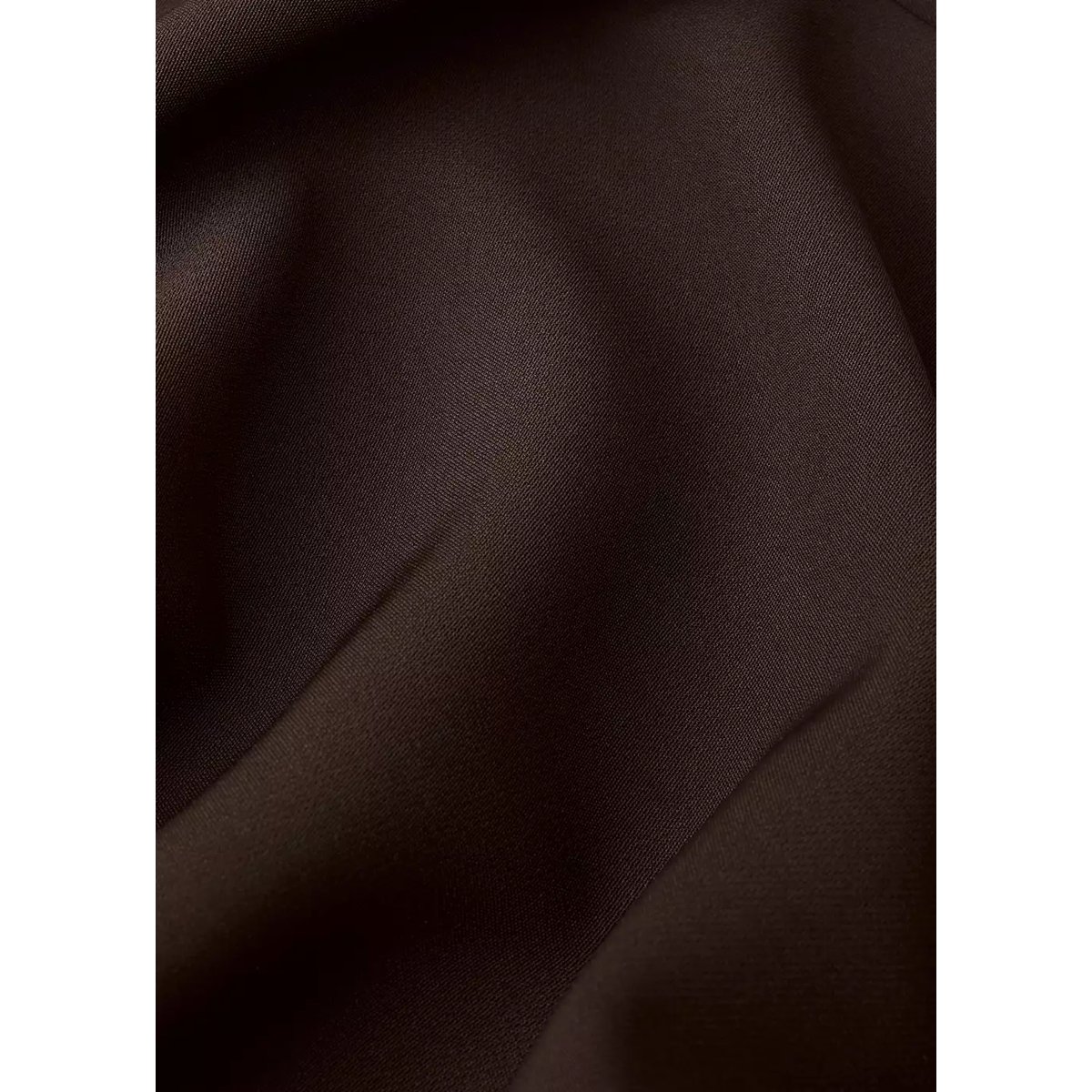 Robe épaules dénudées détail ouverture marron, MANGO