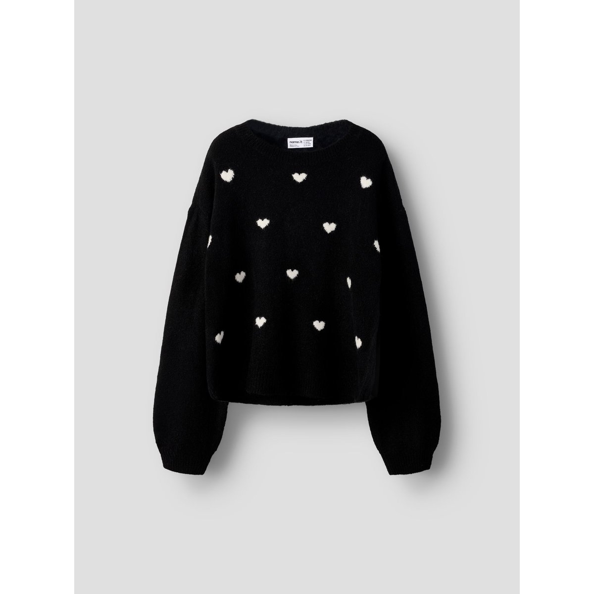 Pull En Maille noir - black1, NAME IT