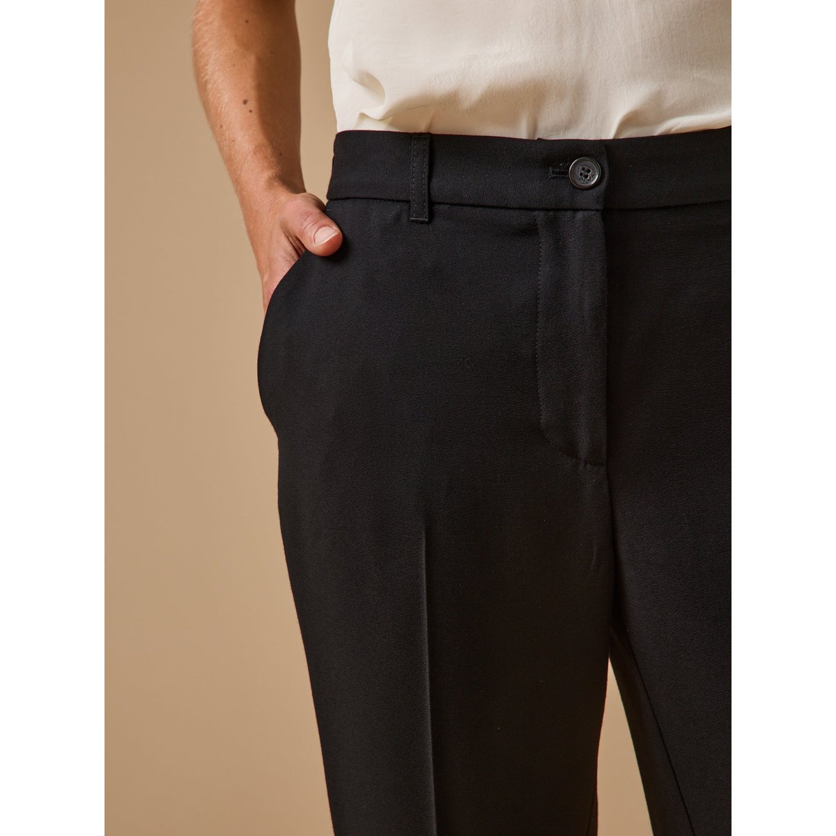Pantalon fuselé Eugenie noir, CYRILLUS