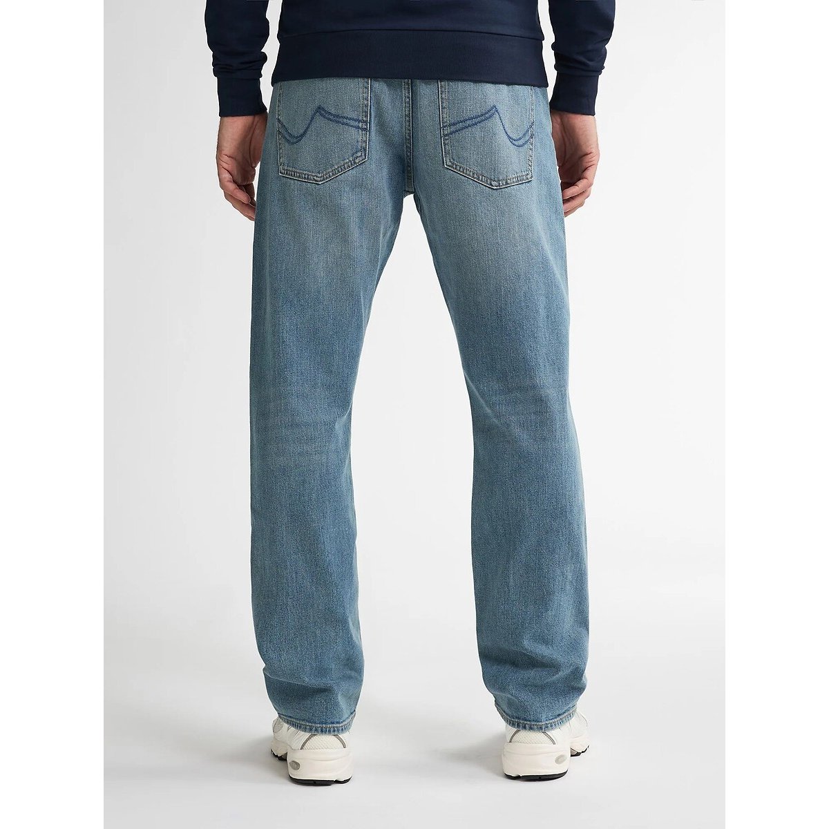 Jeans loose fit LEWIS blu sbiadito, PETROL INDUSTRIES