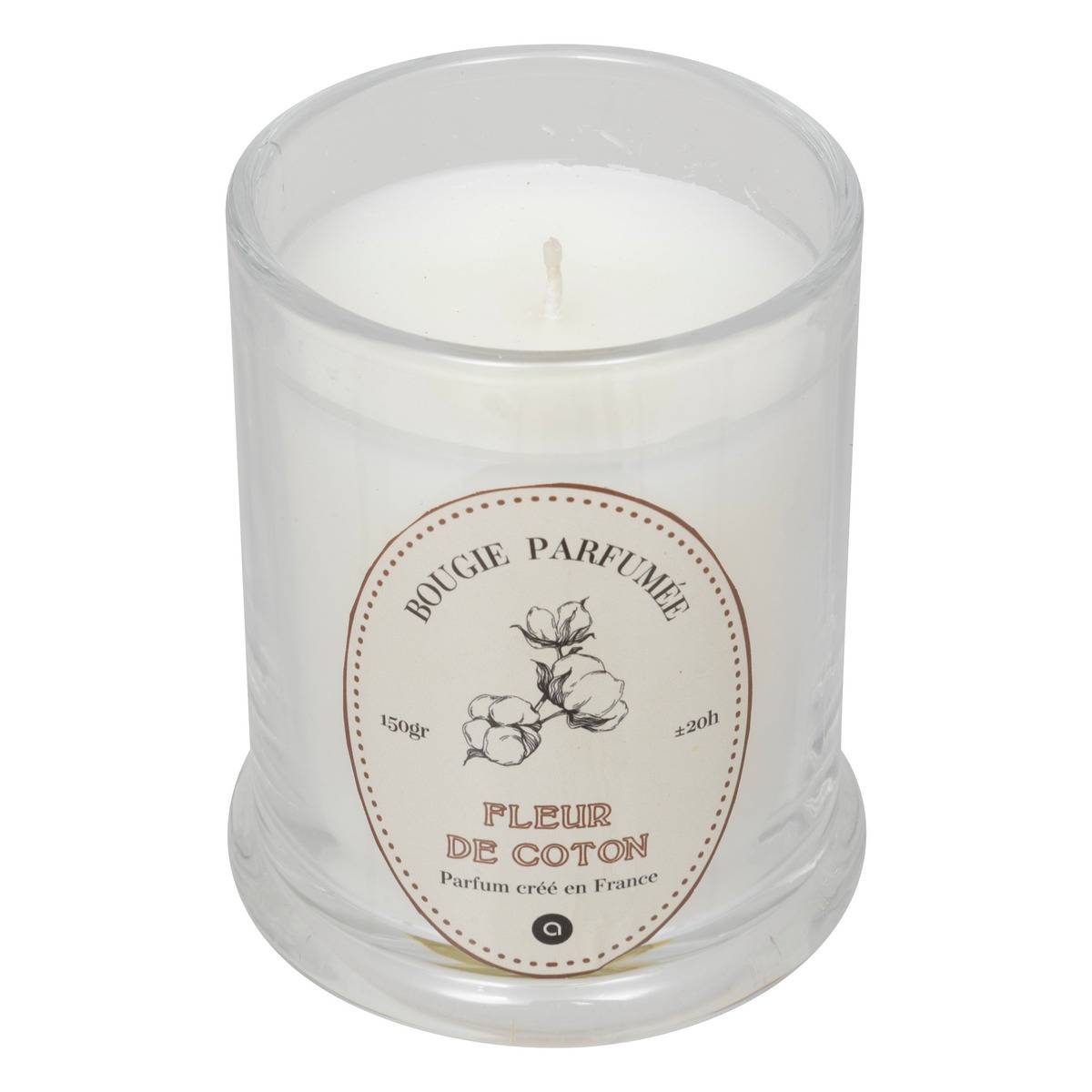 Bougie parfumée HAPO transparent, ATMOSPHERA