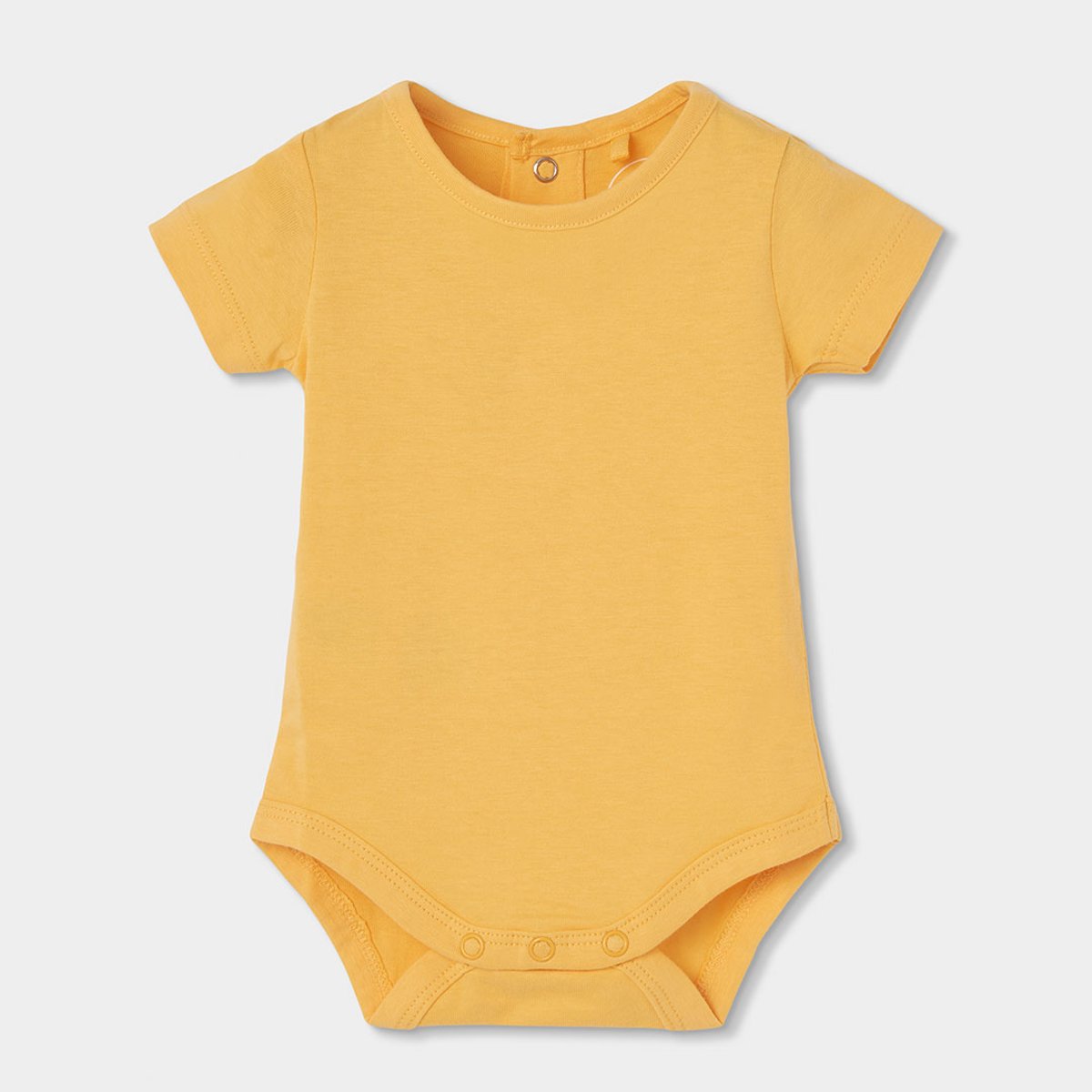 Ensemble bébé avec body et salopette jaune, BOBOLI