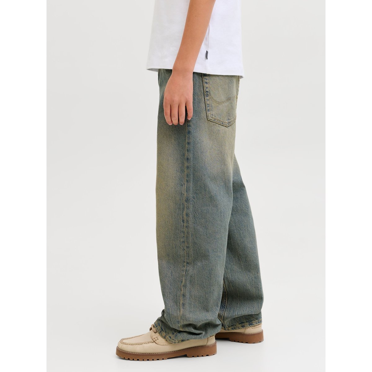 Jean Baggy Fit blue denim, JACK & JONES JUNIOR