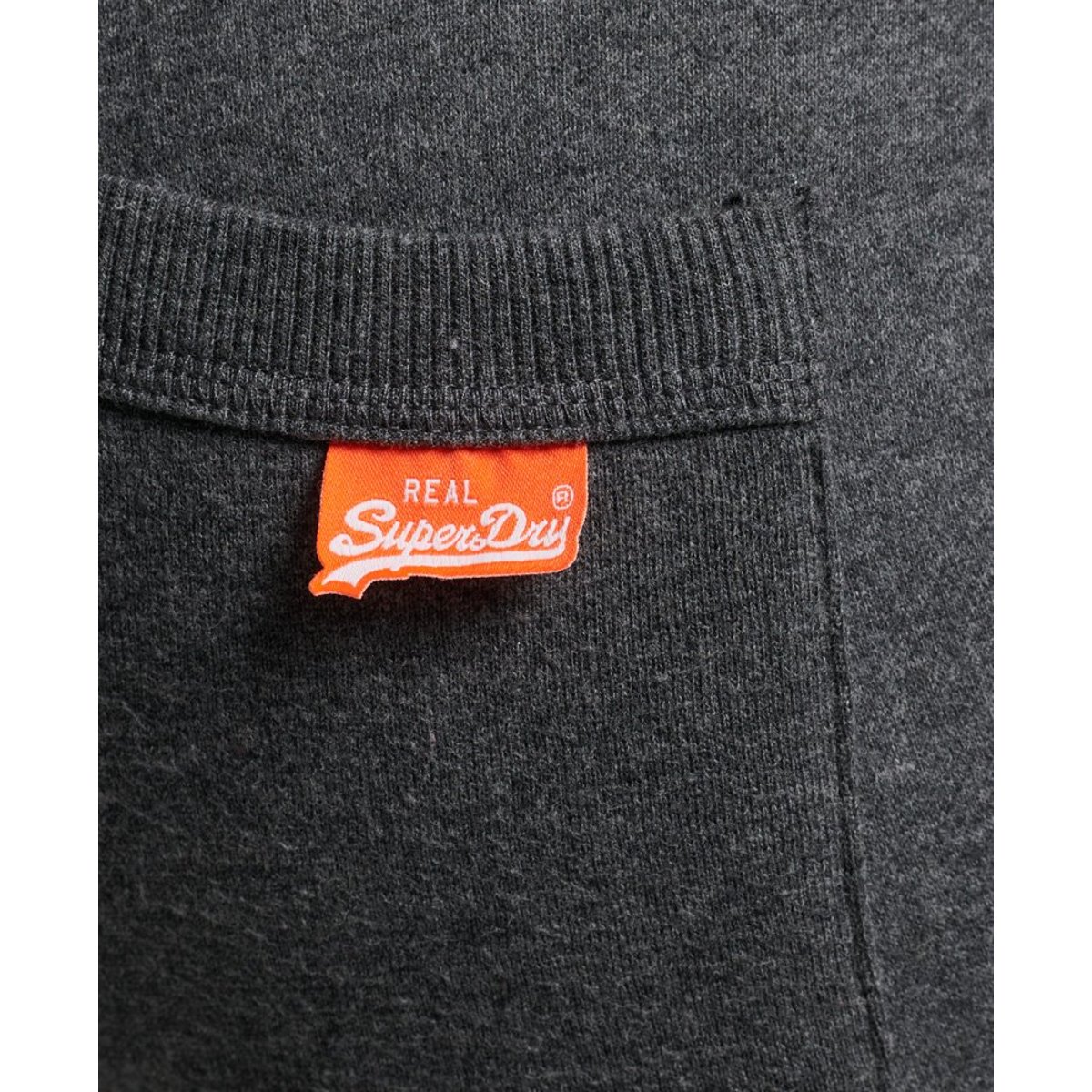 Pantalon De Jogging gris anthracite chiné, SUPERDRY