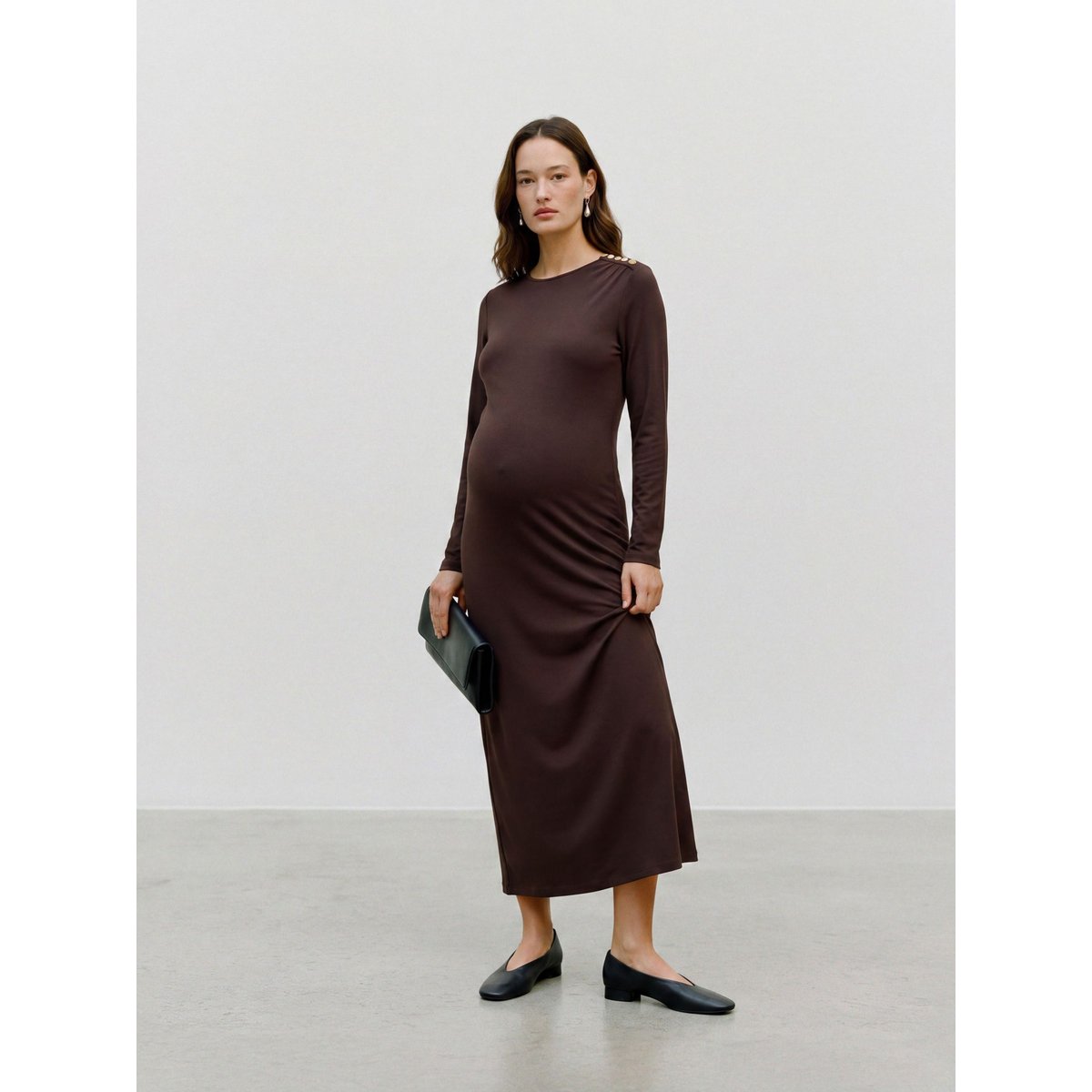 Robe marron - chocolate torte, VERO MODA