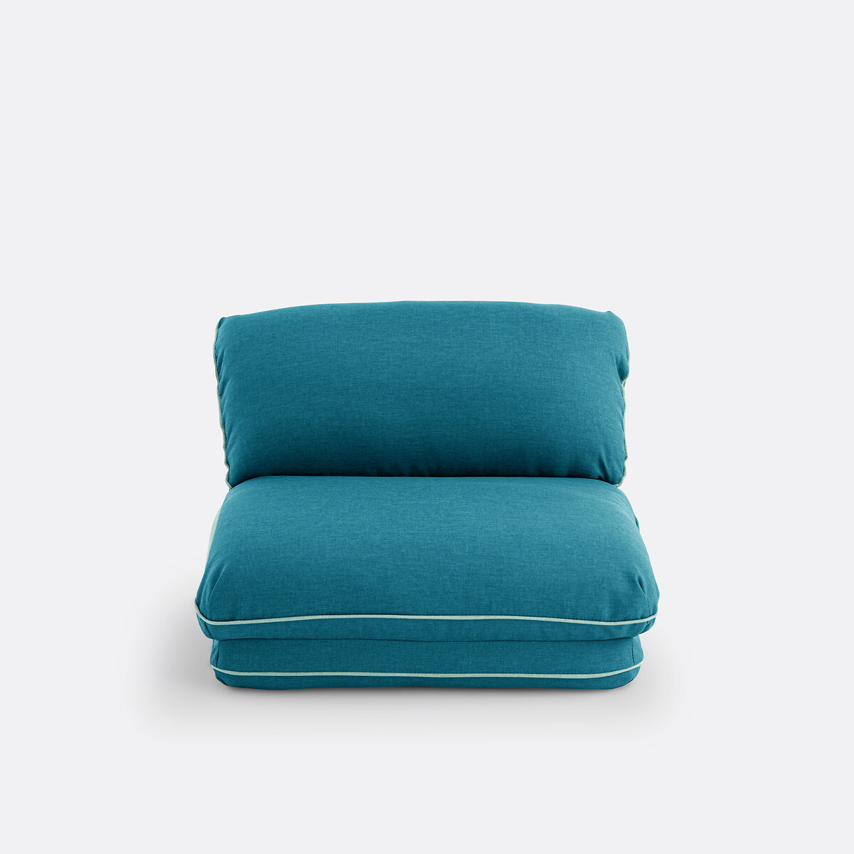 Chauffeuse multi-position ESERITA bleu canard, LA REDOUTE INTERIEURS